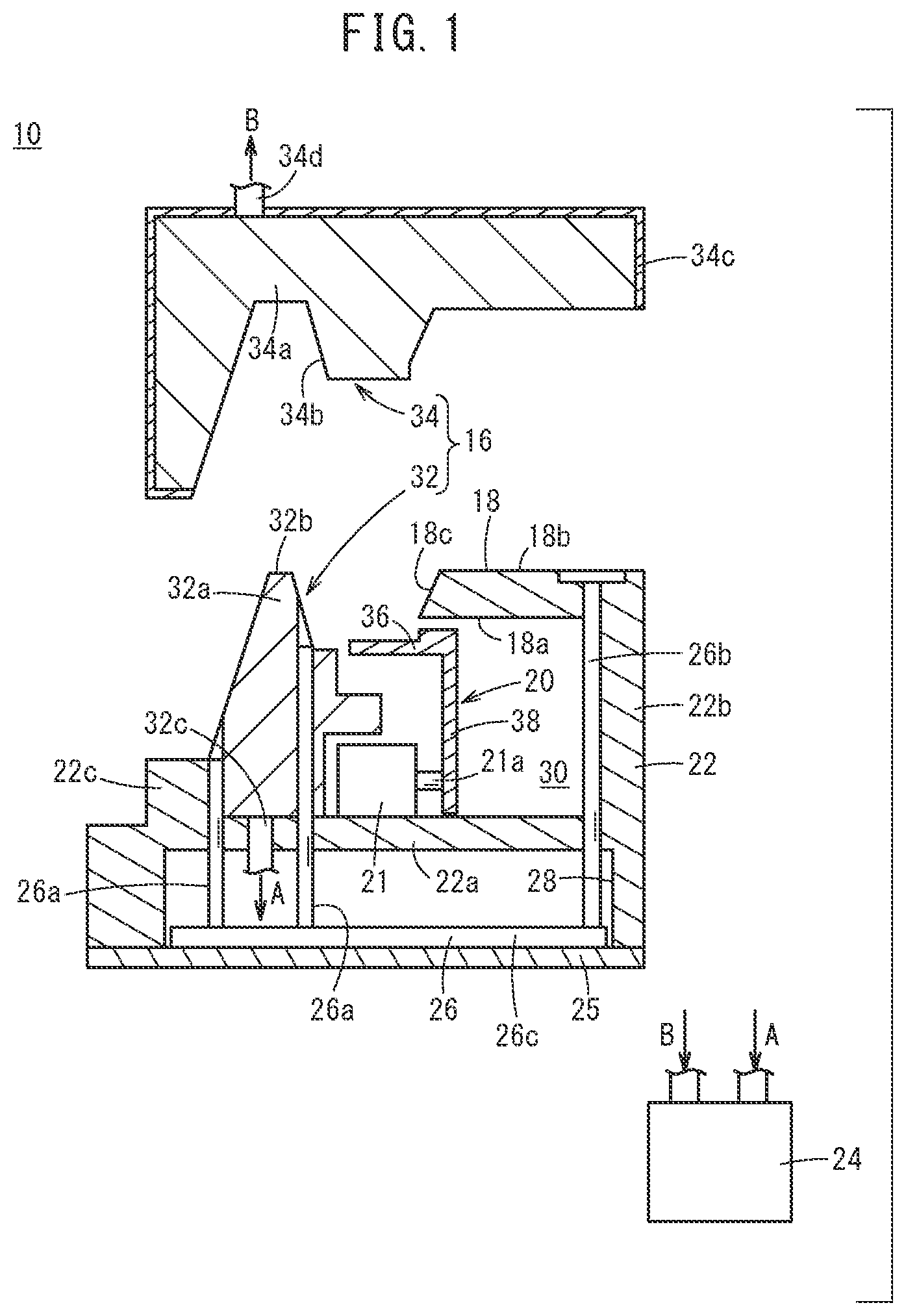 Patent US11780123 Figure 1 – Workpiece molding apparatus