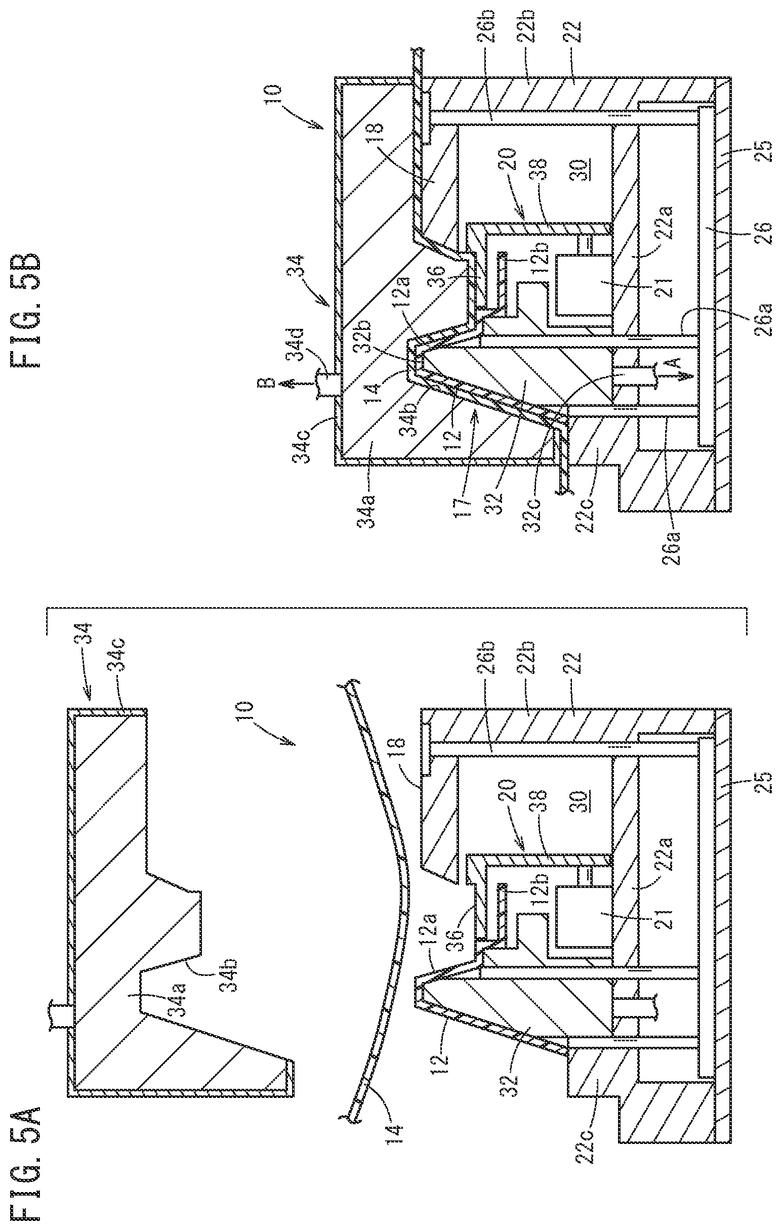 Patent US11780123 Figure 5 – Workpiece molding apparatus