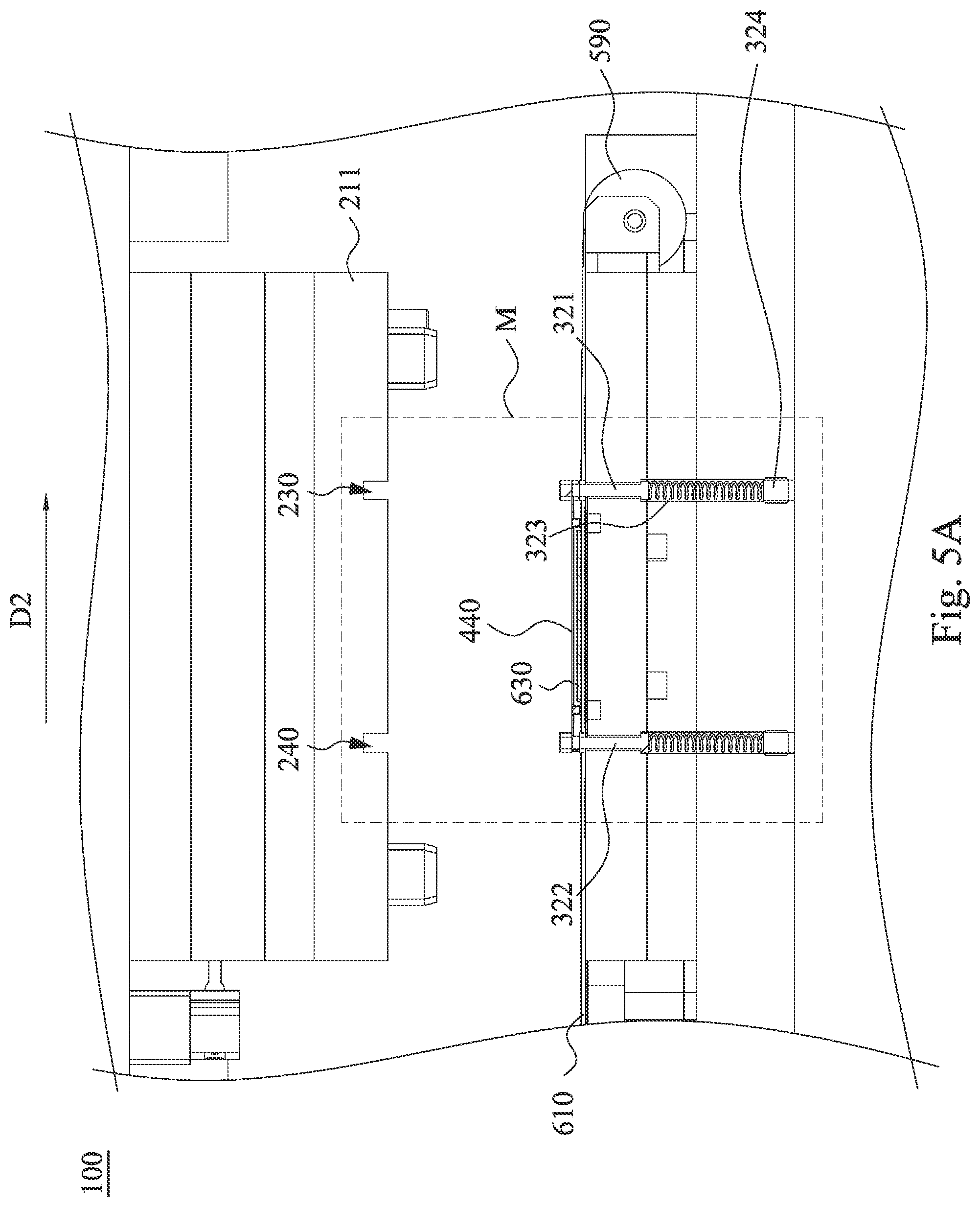 Patent US11780125 Figure 5 – Composite automatic production equipment for in-mold placement process