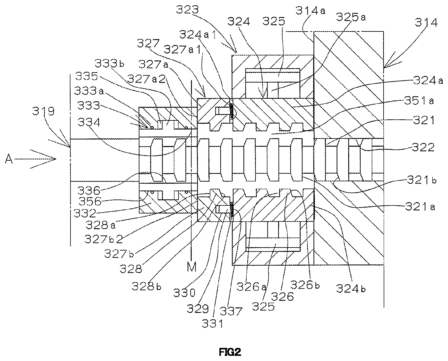 Patent US11780128 Figure 2 – Molding machine