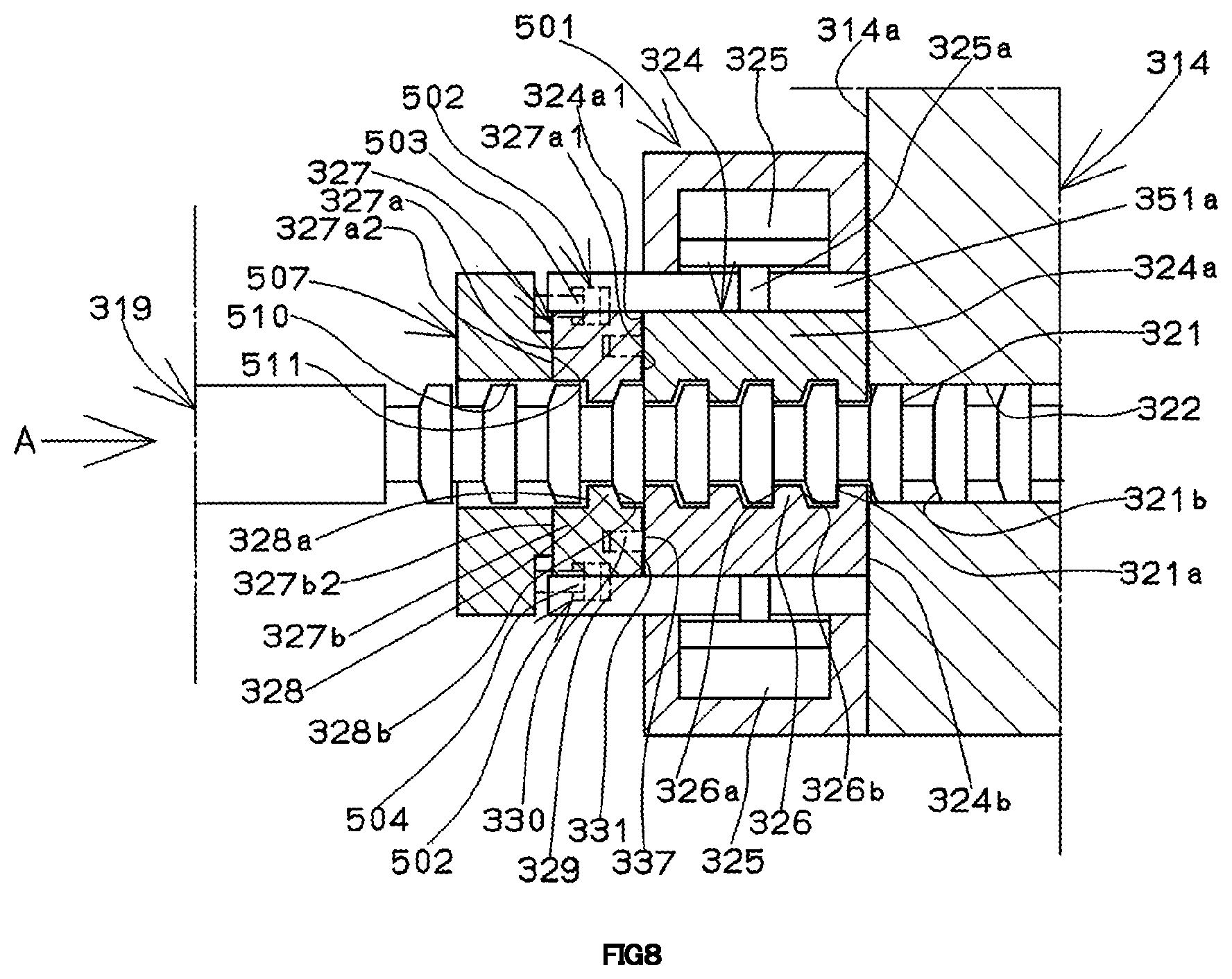 Patent US11780128 Figure 9 – Molding machine