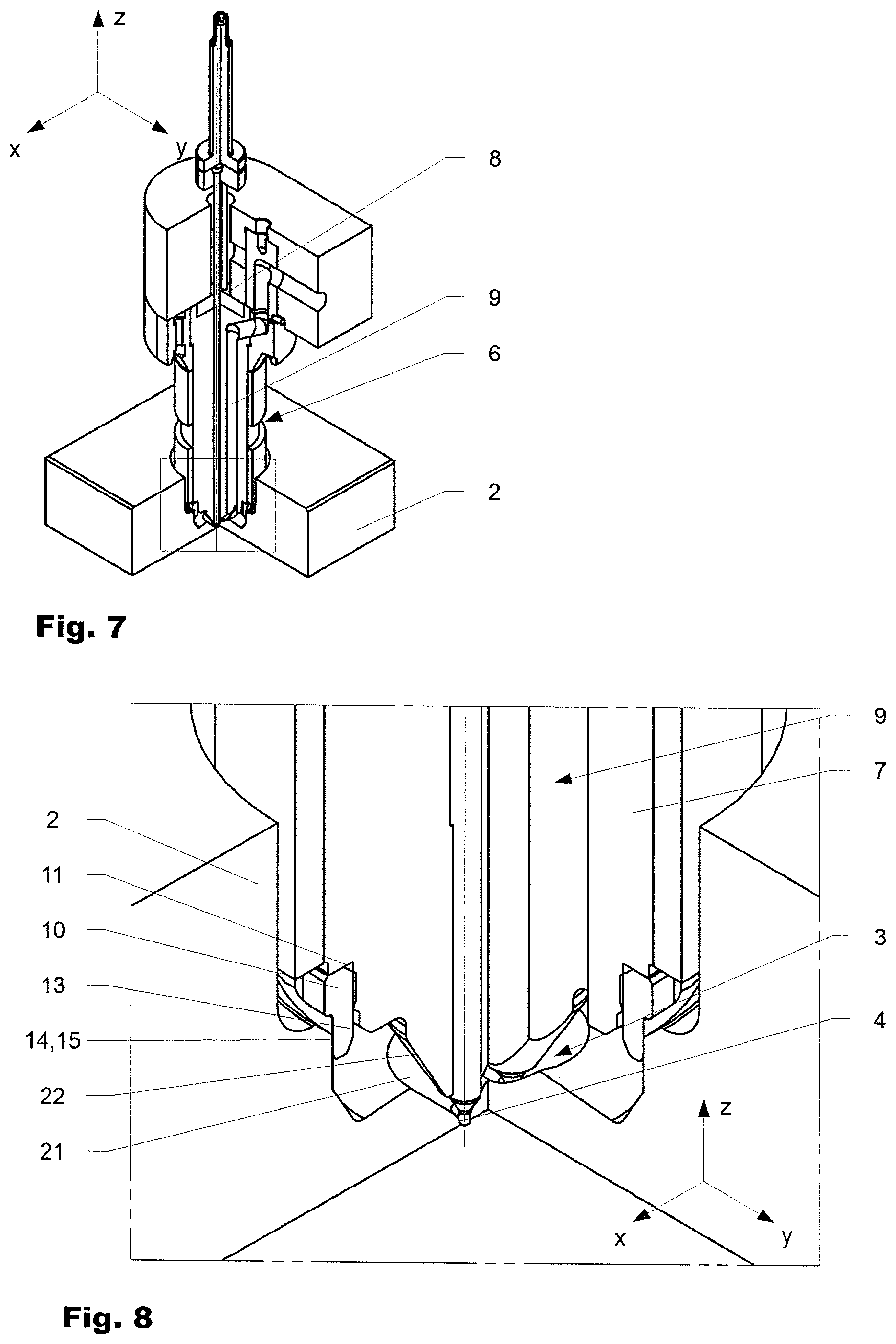 Patent US11780132 Figure 4 – Injection molding device