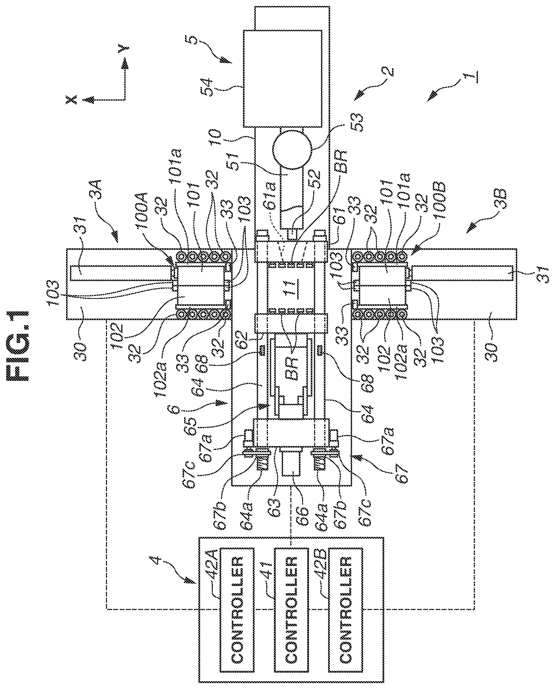 Patent US11780133 Figure 1 – Method for manufacturing article and injection molding system