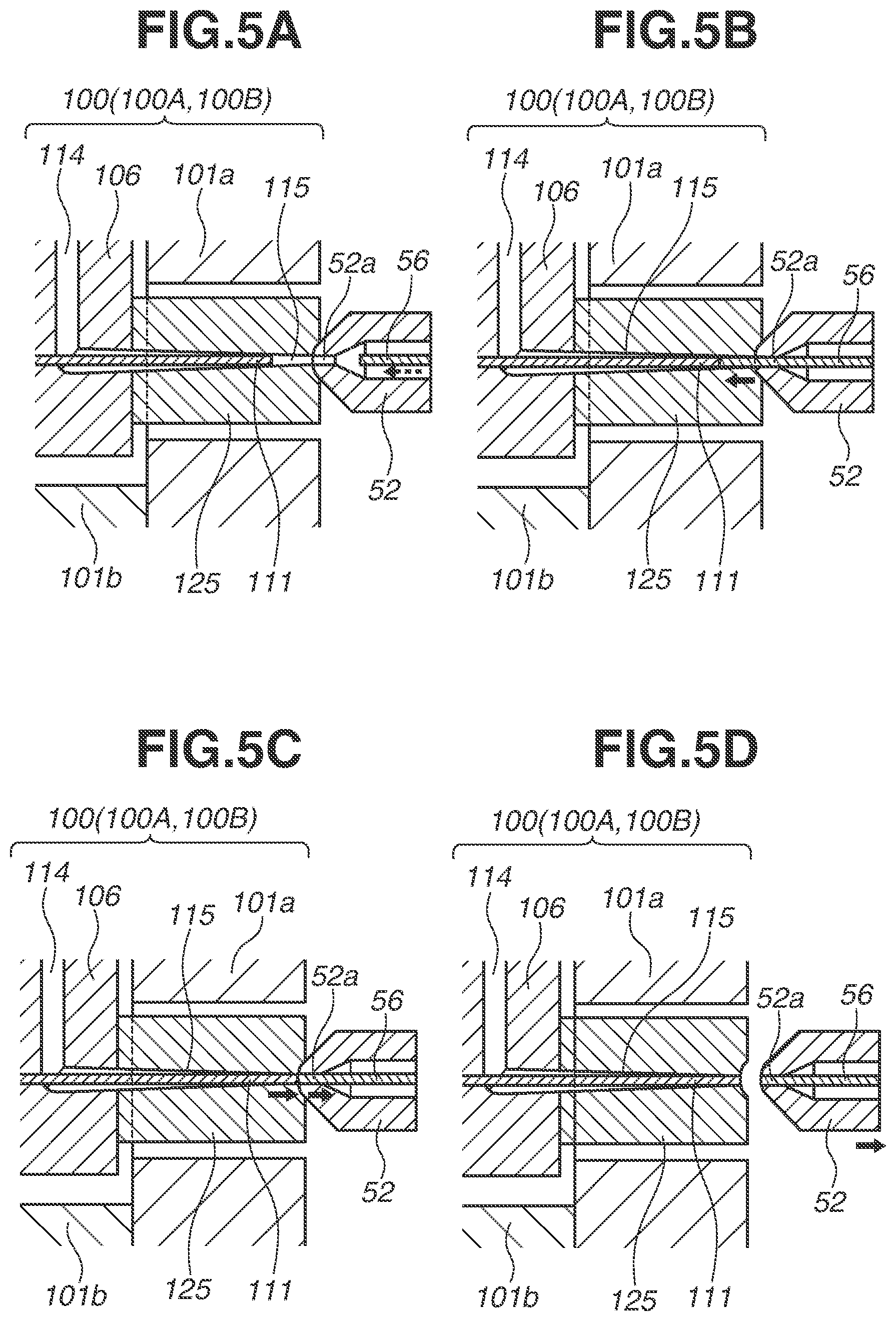 Patent US11780133 Figure 5 – Method for manufacturing article and injection molding system