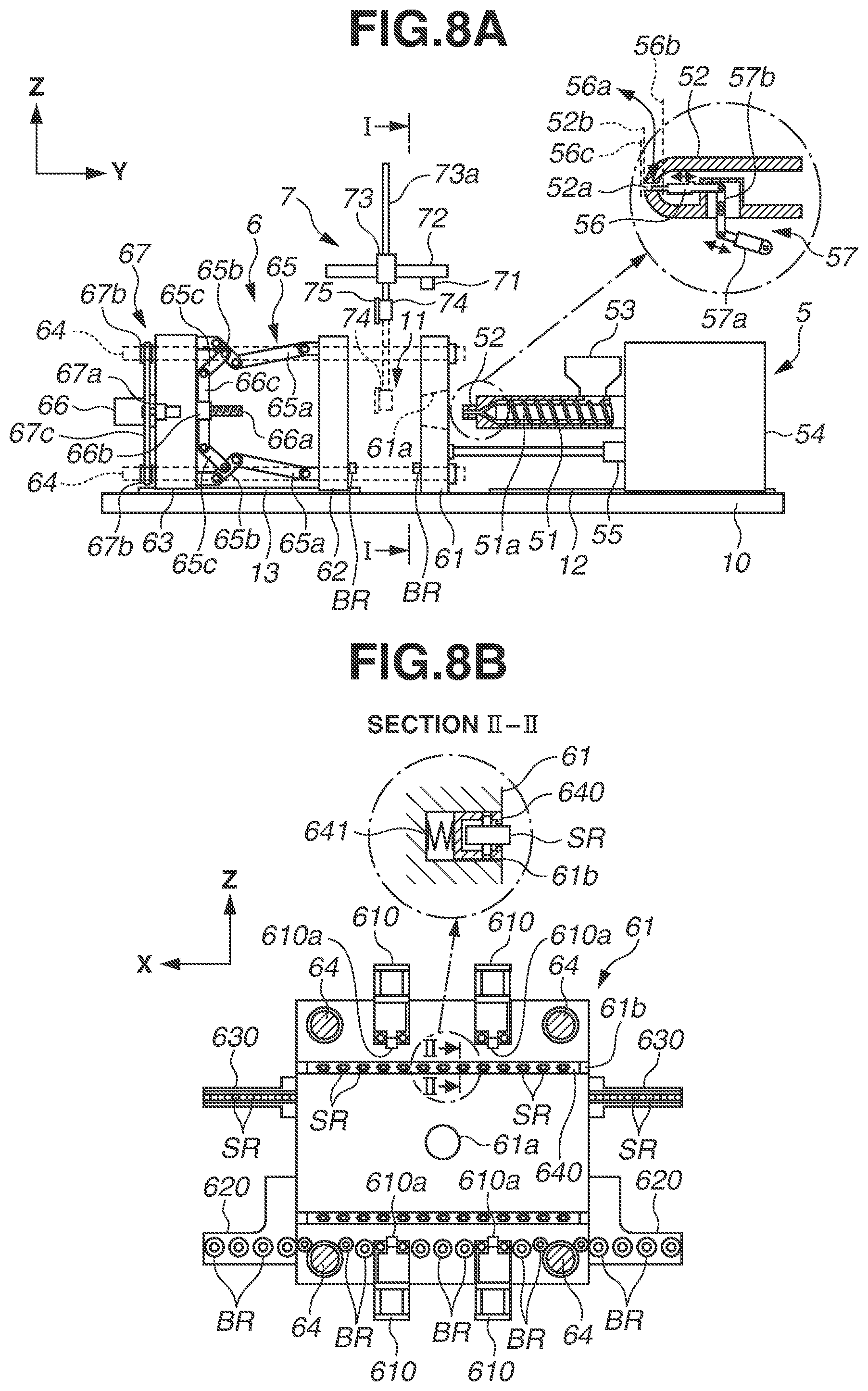 Patent US11780133 Figure 8 – Method for manufacturing article and injection molding system