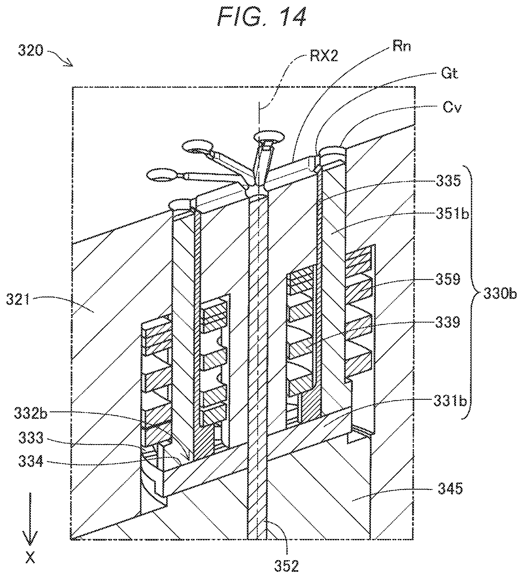 Patent US11780135 Figure 11 – Injection molding apparatus and mold of injection molding apparatus