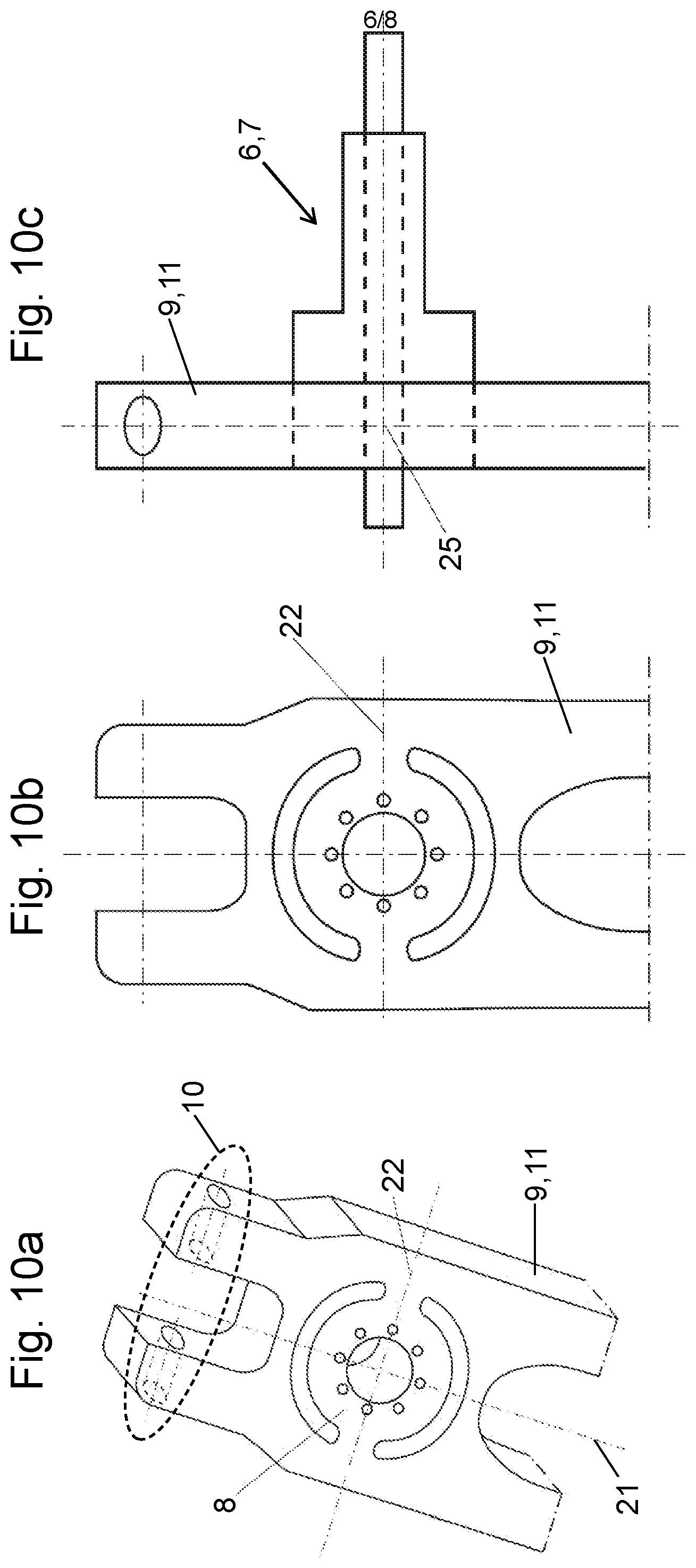 Patent US11780138 Figure 6 – Clamping unit for a moulding machine and moulding machine comprising such a clamping unit