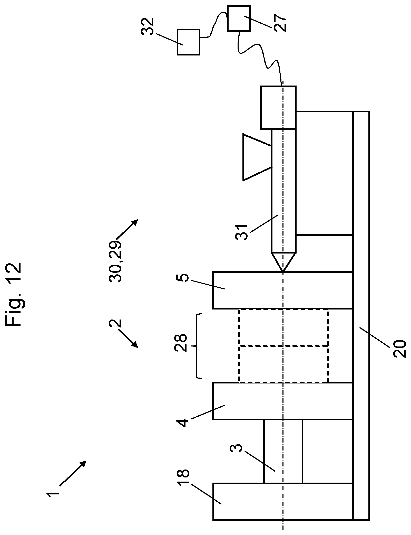 Patent US11780138 Figure 8 – Clamping unit for a moulding machine and moulding machine comprising such a clamping unit