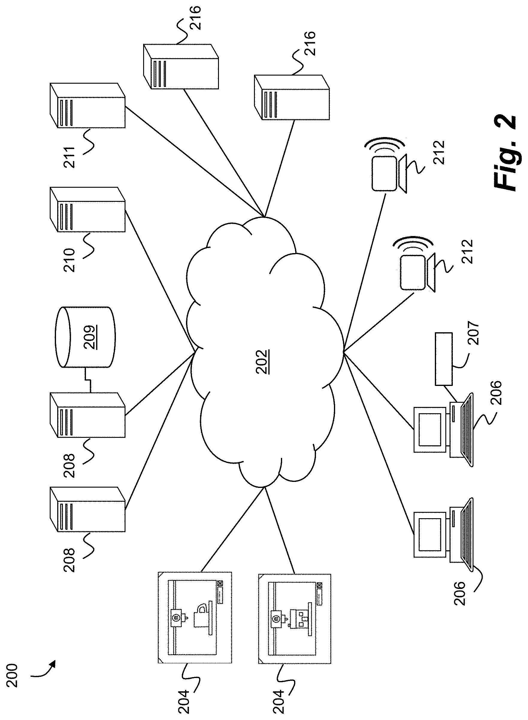 Patent US11780143 Figure 2 – Tagged build material for three-dimensional printing