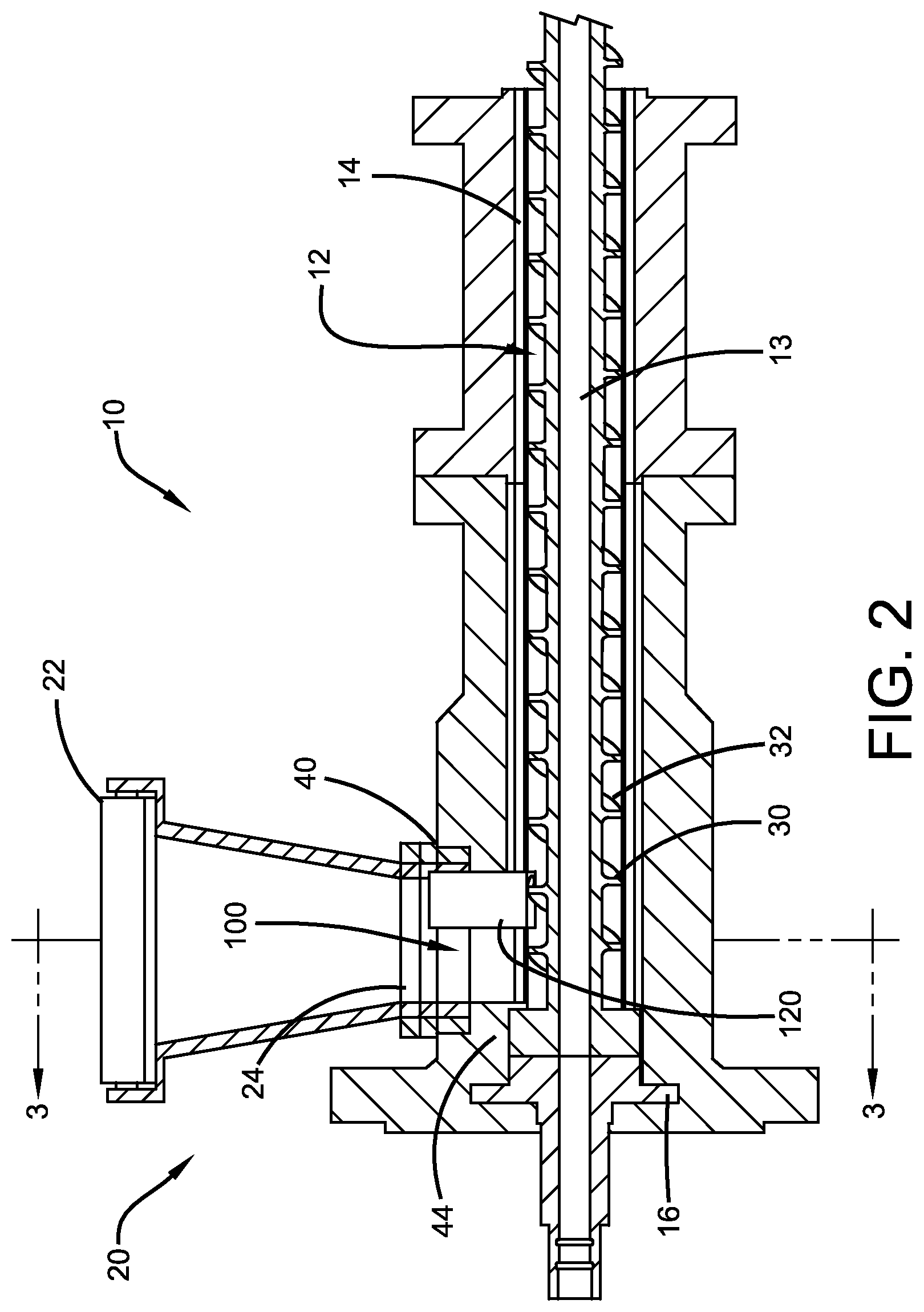 Patent US11780144 Figure 2 – Extruder system