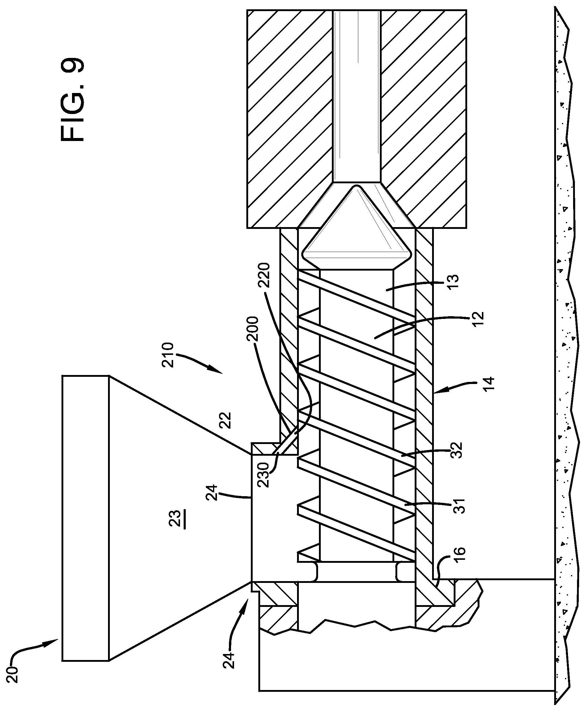 Patent US11780144 Figure 8 – Extruder system