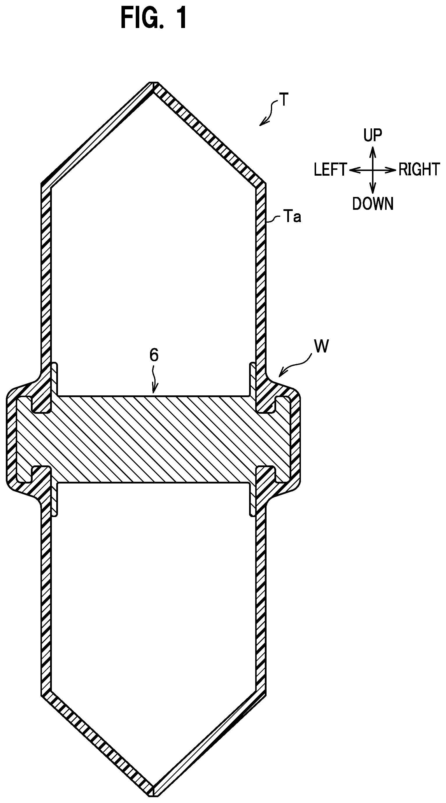 Patent US11780146 — Fuel tank manufacturing apparatus — Figure 1