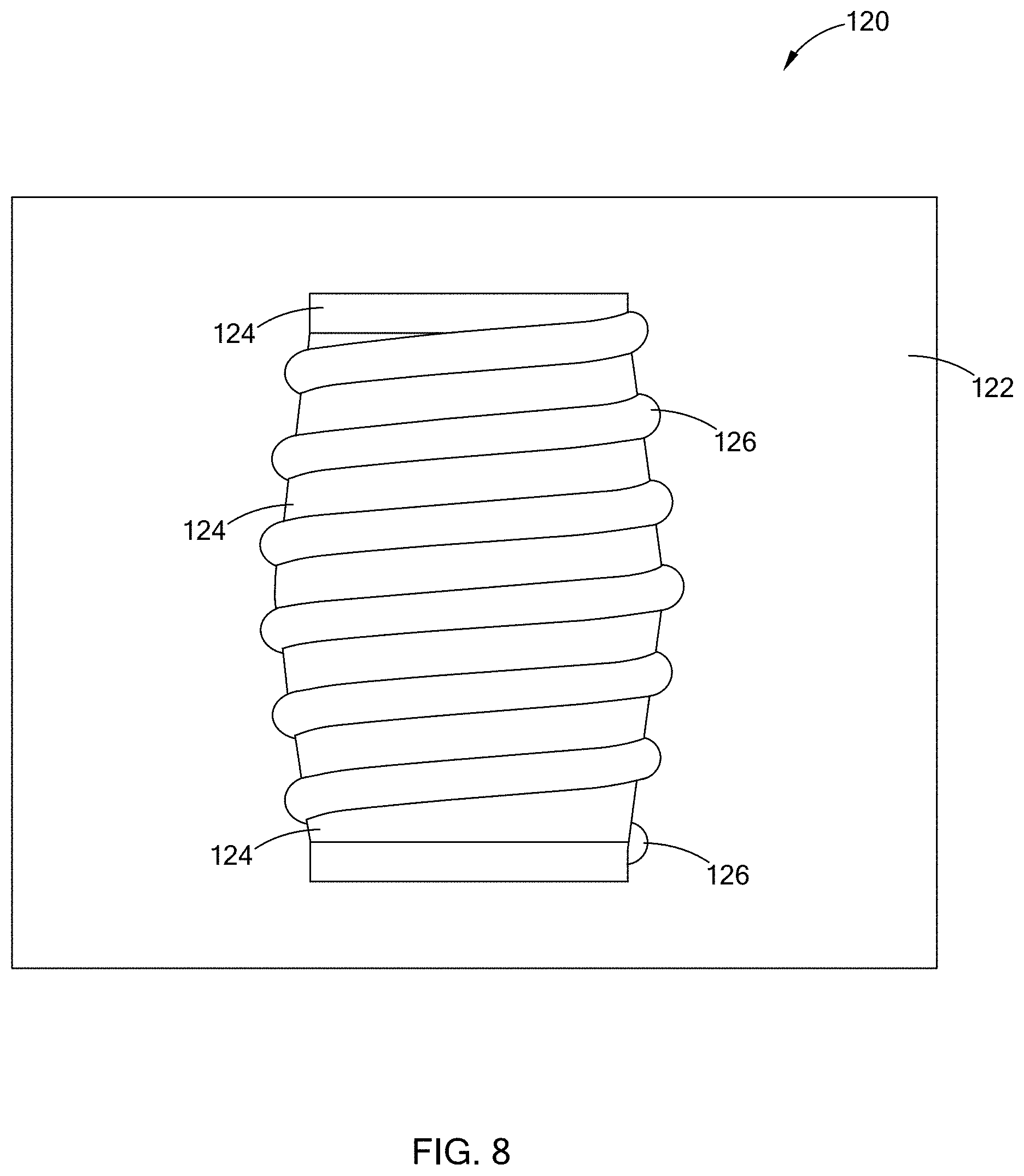 Patent US11780148 Figure 11 – Permanent tooling for composite coil spring compression molding