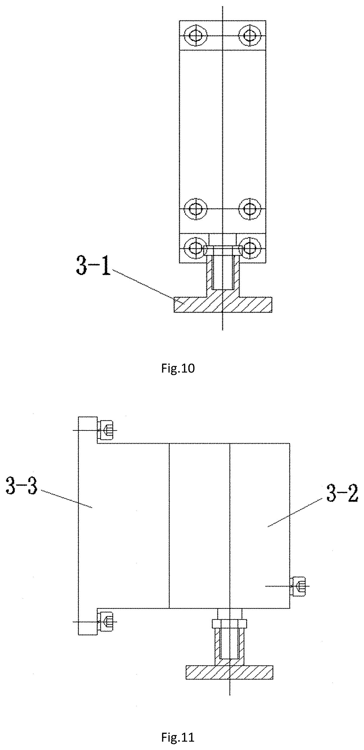 Patent US11780149 Figure 8 – Winding device for producing fiber composite loop chain and winding method