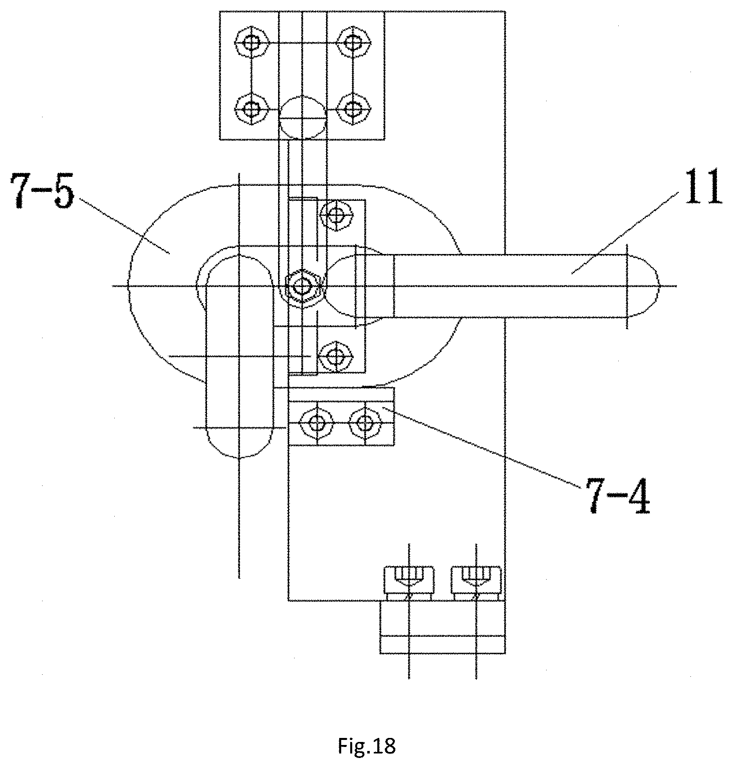 Patent US11780149 Figure 13 – Winding device for producing fiber composite loop chain and winding method