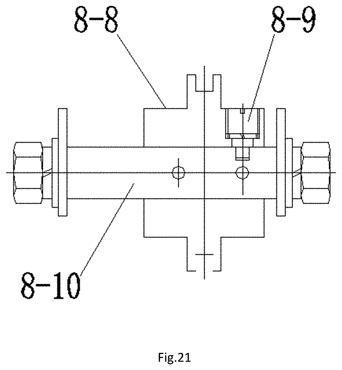 Patent US11780149 Figure 15 – Winding device for producing fiber composite loop chain and winding method