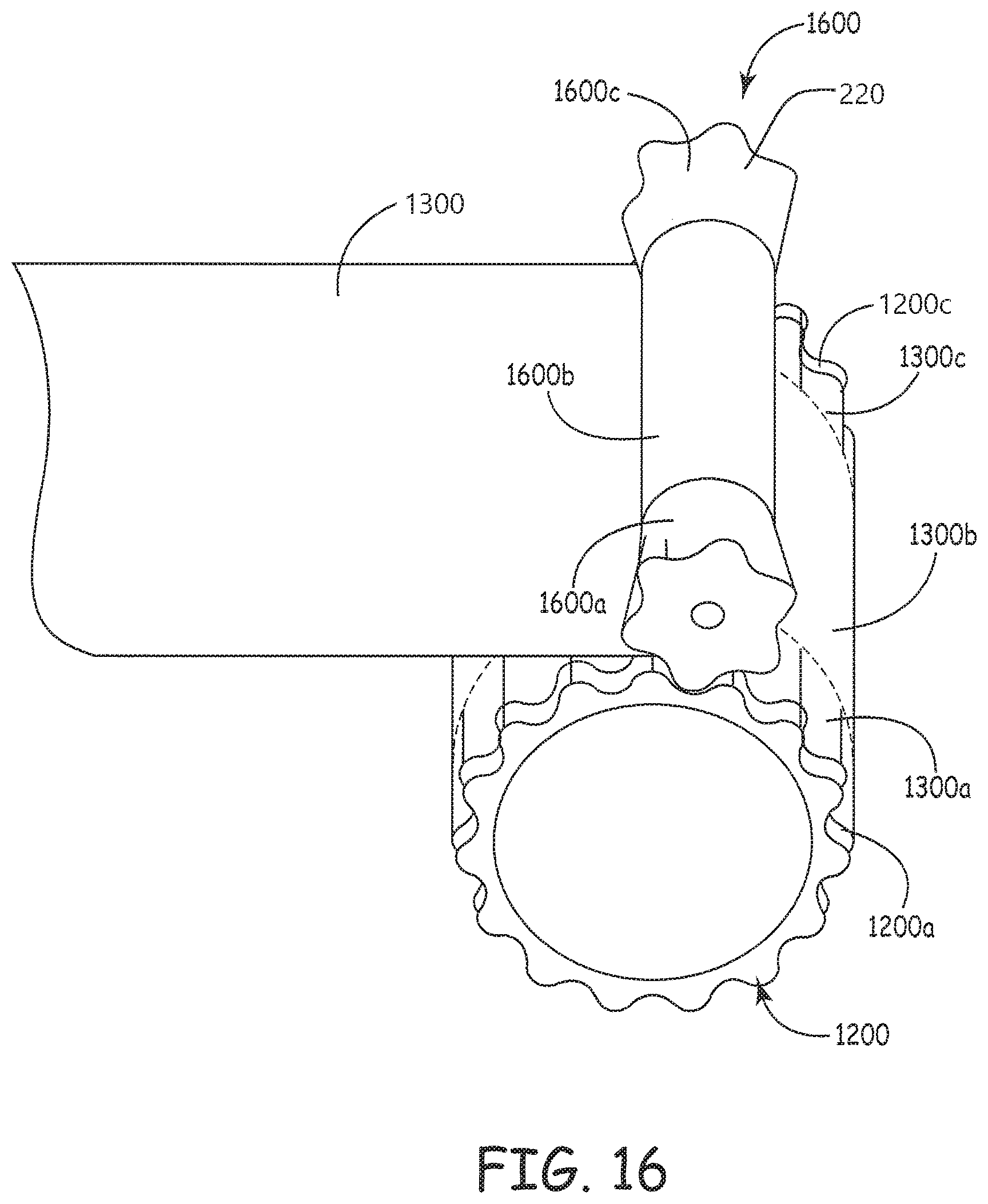 Patent US11780151 Figure 15 – Apparatus for preforming at least a portion of a material