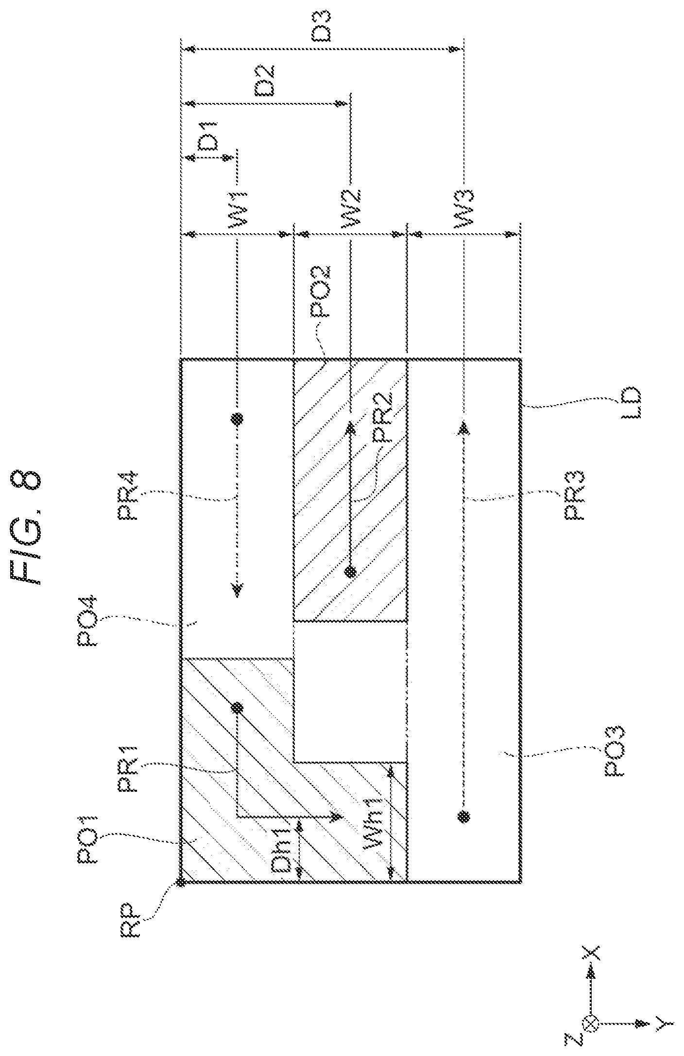 Patent US11780155 Figure 7 – Method for manufacturing three-dimensional shaped object and three-dimensional shaping apparatus