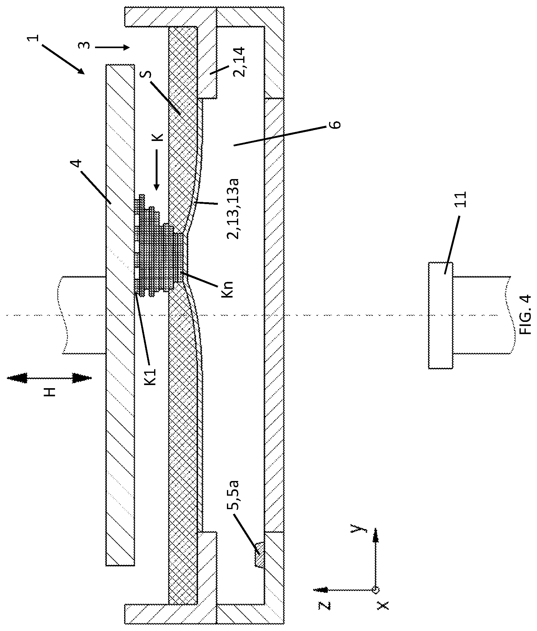 Patent US11780157 Figure 4 – Detection of deformation of vats