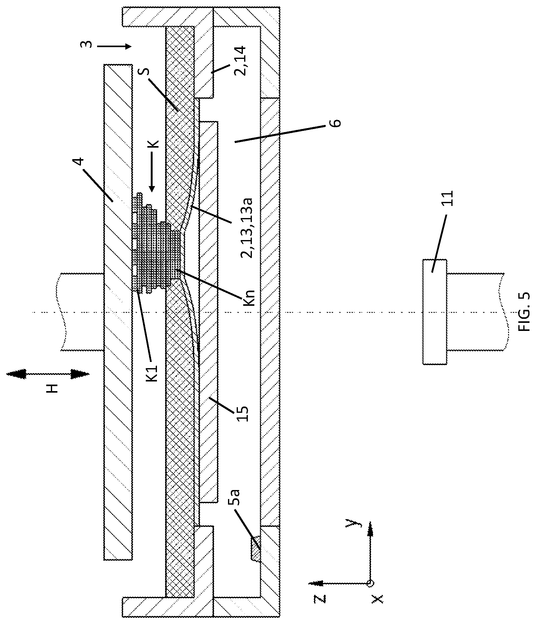 Patent US11780157 Figure 5 – Detection of deformation of vats