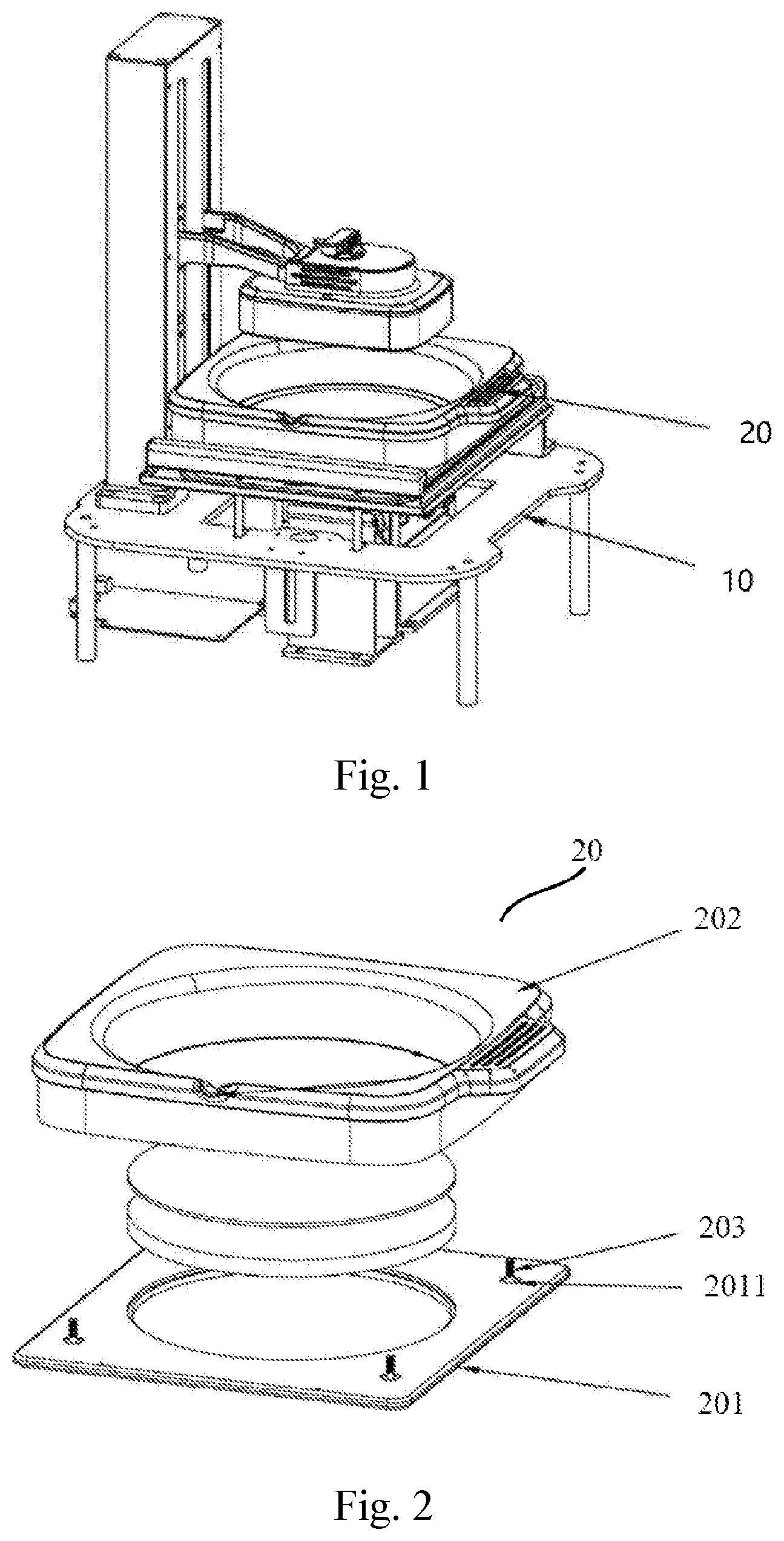 Patent US11780158 Figure 1 – 3D printing device, and release method and liquid containing mechanism therefor