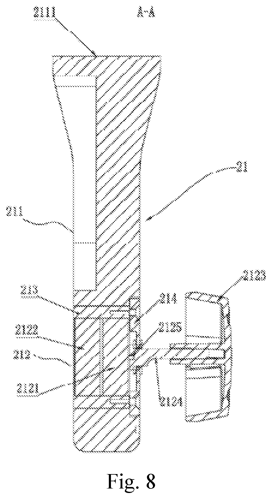 Patent US11780158 Figure 6 – 3D printing device, and release method and liquid containing mechanism therefor