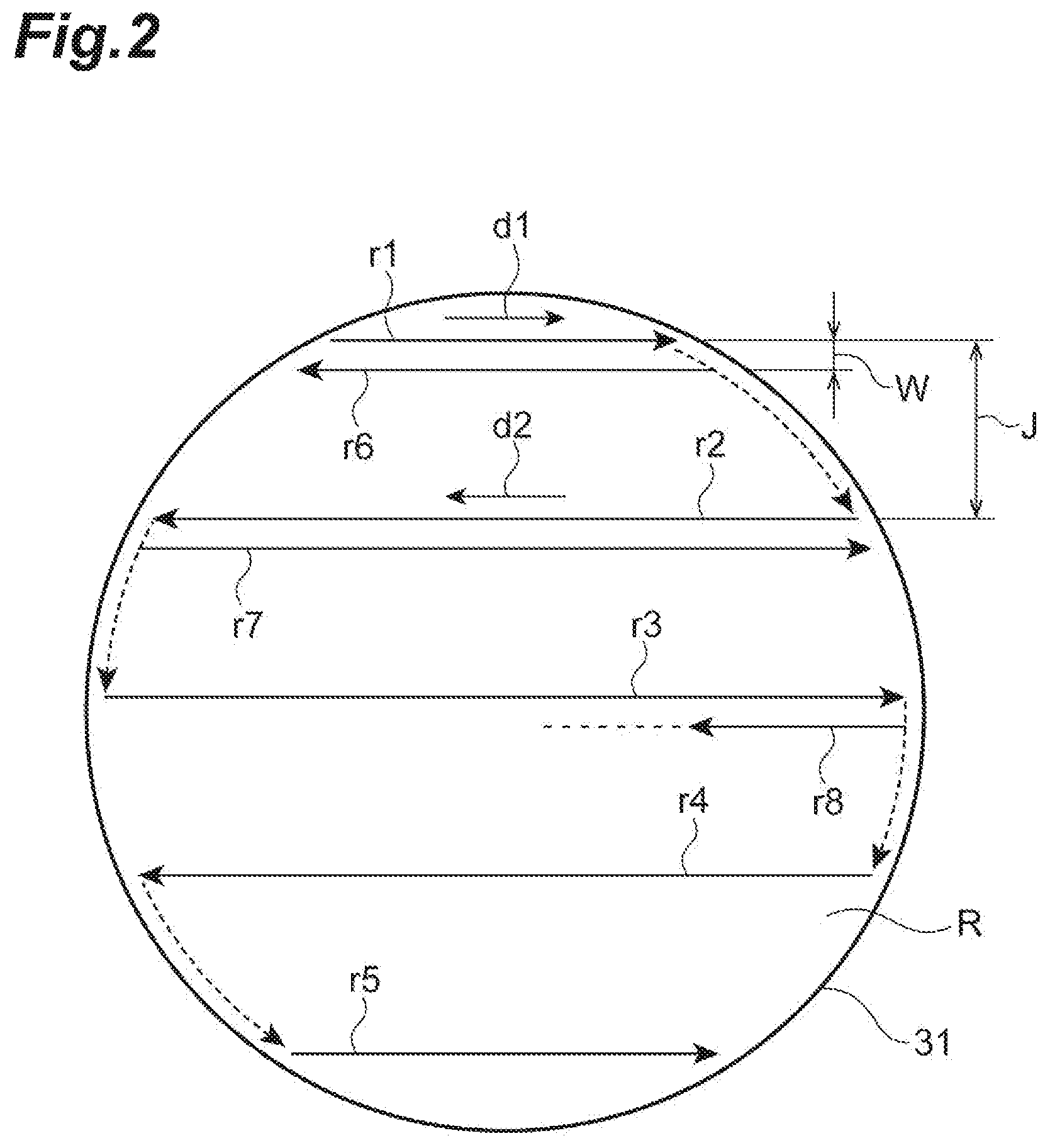 Patent US11780159 Figure 2 – Additive manufacturing device and additive manufacturing method