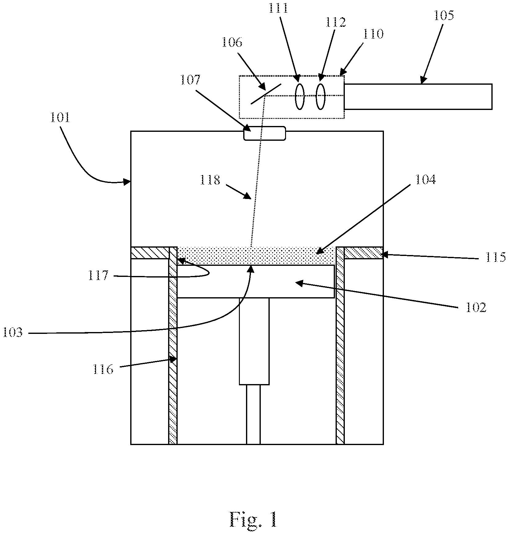 Patent US11780161 — Additive manufacturing apparatus and methods — Figure 1