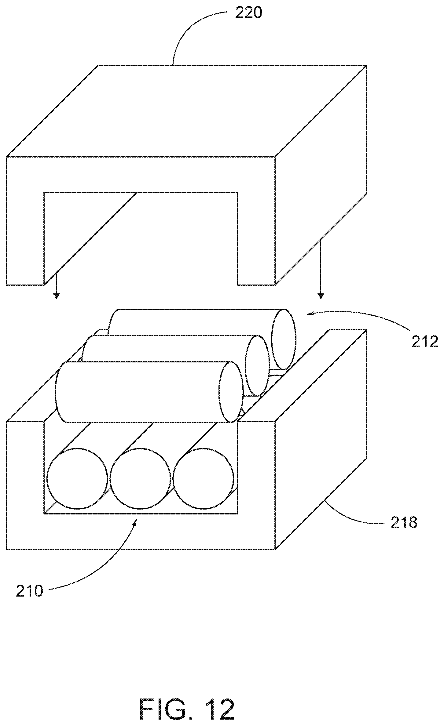 Patent US11780163 Figure 12 – System and method for additive manufacture of medical devices
