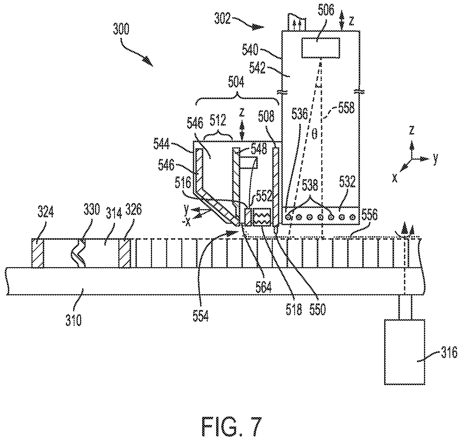 Patent US11780164 Figure 4 – Airflow control for additive manufacturing