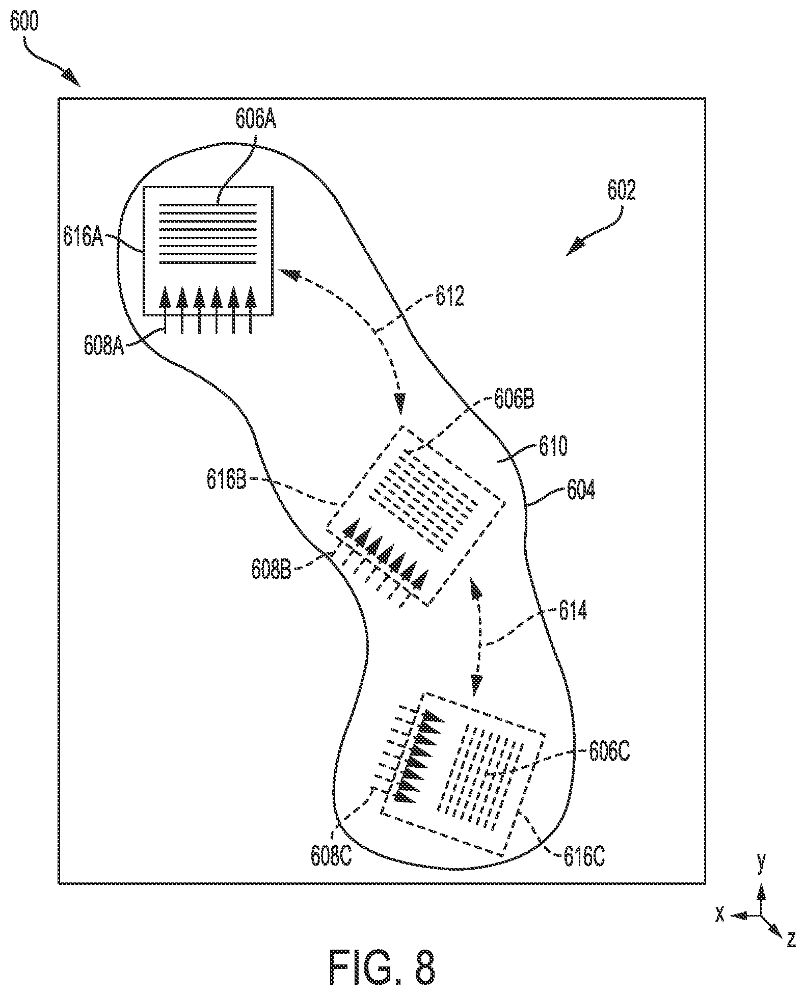 Patent US11780164 Figure 5 – Airflow control for additive manufacturing