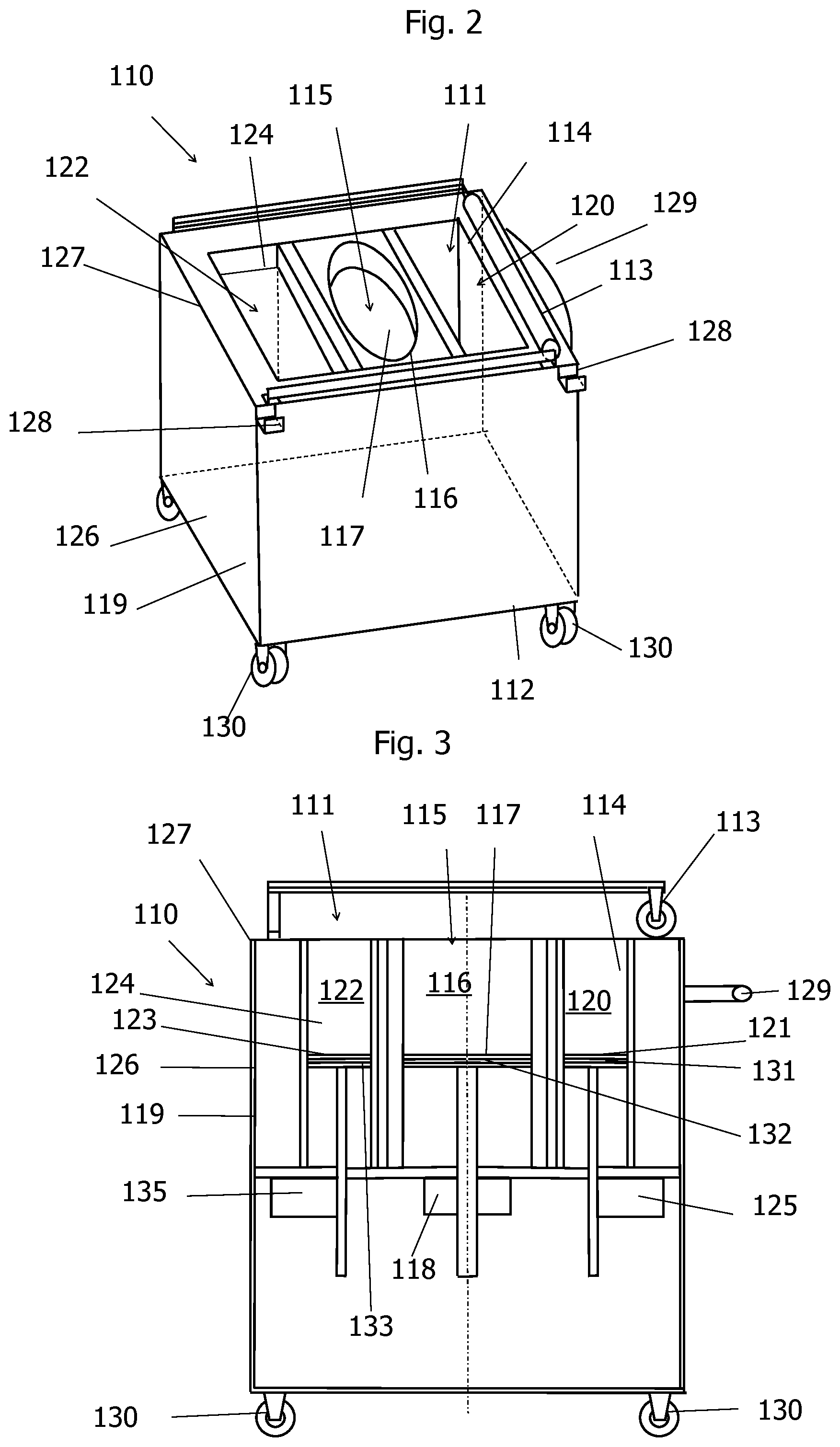 Patent US11780165 Figure 2 – Additive manufacturing device comprising a replaceable raw material processing unit