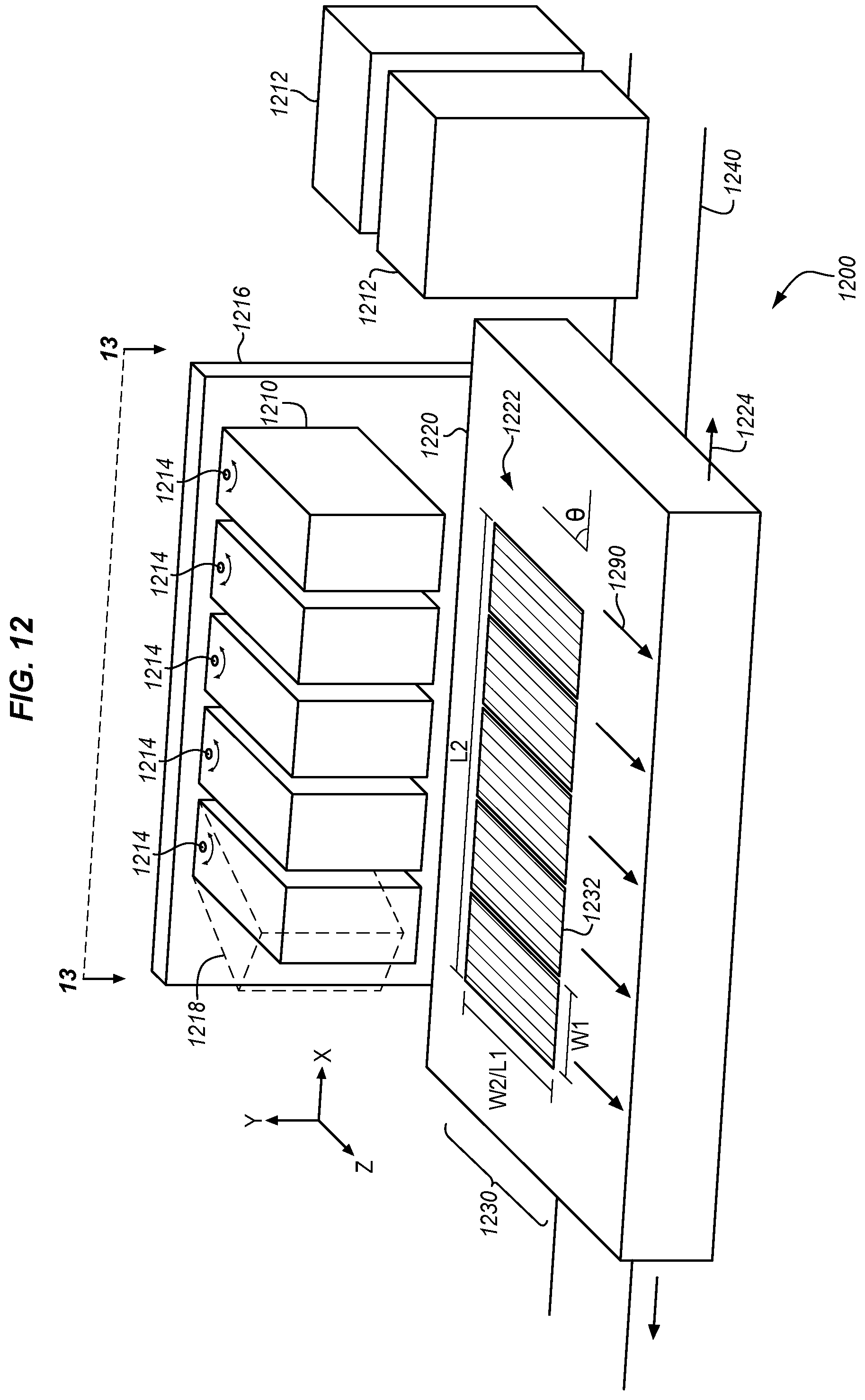 Patent US11780181 Figure 9 – Multi-lane tows for use with ply-by-ply forming machines