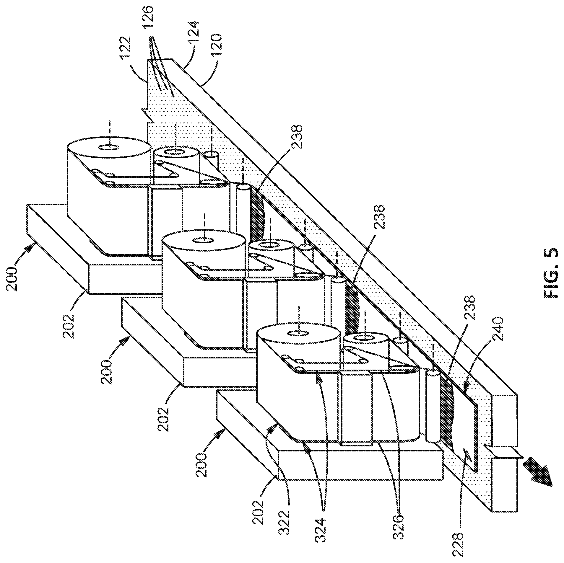 Patent US11780182 Figure 3 – Lamination head having self-threading capability