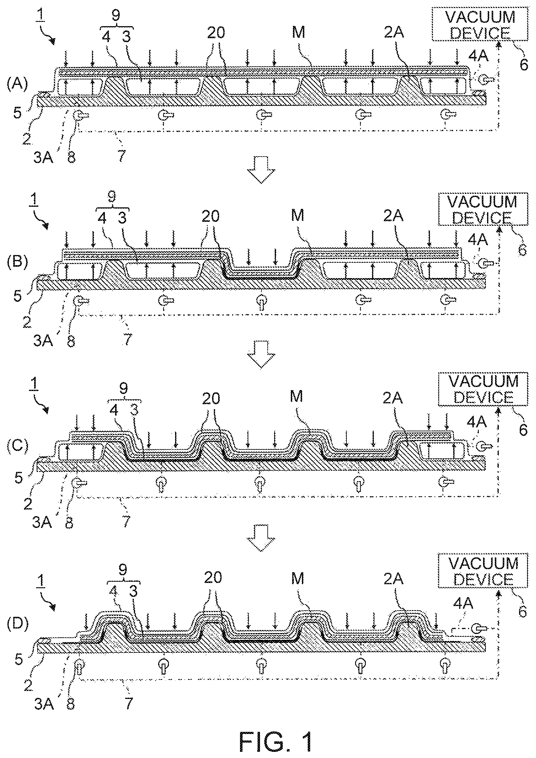 Patent US11780188 — Preform shaping apparatus — Figure 1