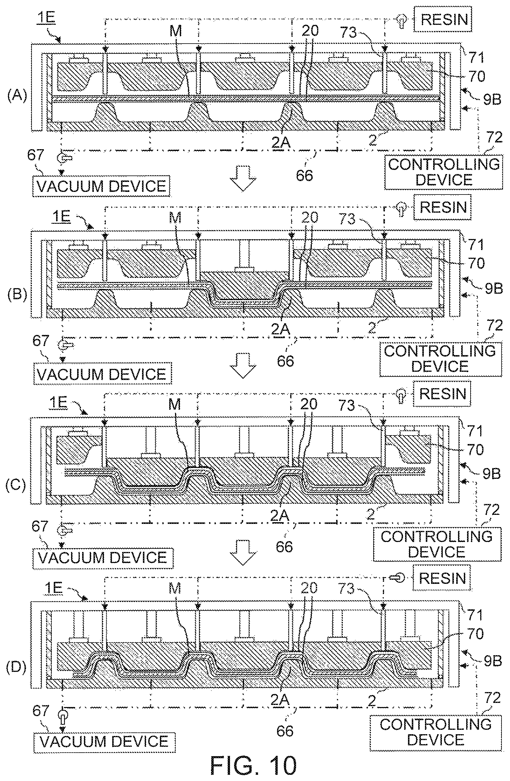 Patent US11780188 Figure 10 – Preform shaping apparatus