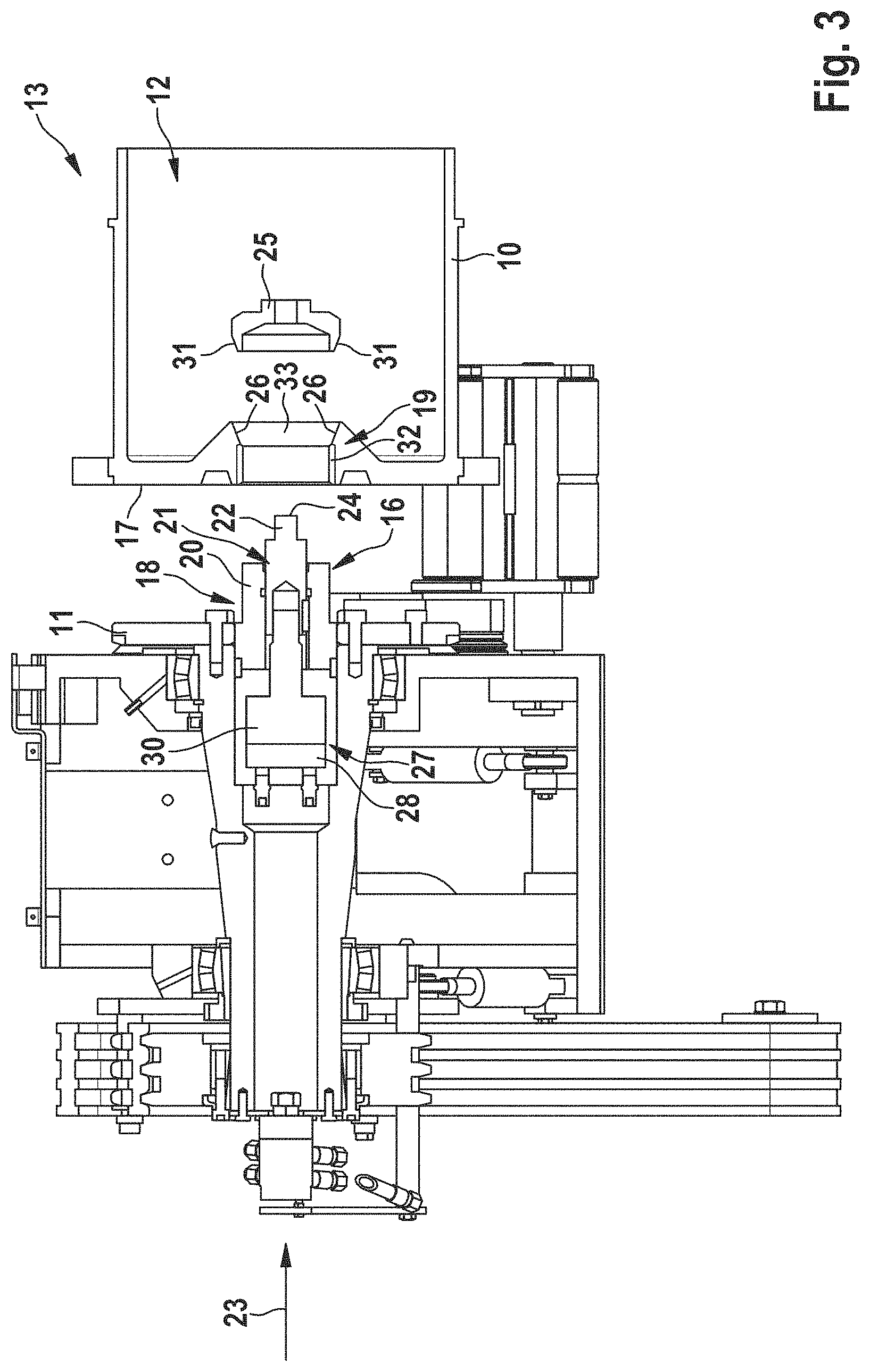 Patent US11780189 Figure 3 – Apparatus and method for separating materials with different degrees of flowability
