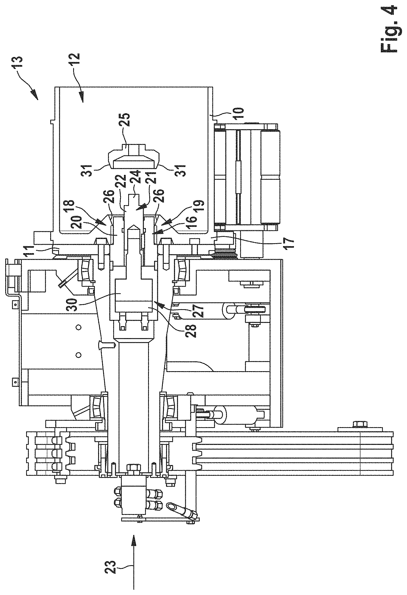 Patent US11780189 Figure 4 – Apparatus and method for separating materials with different degrees of flowability