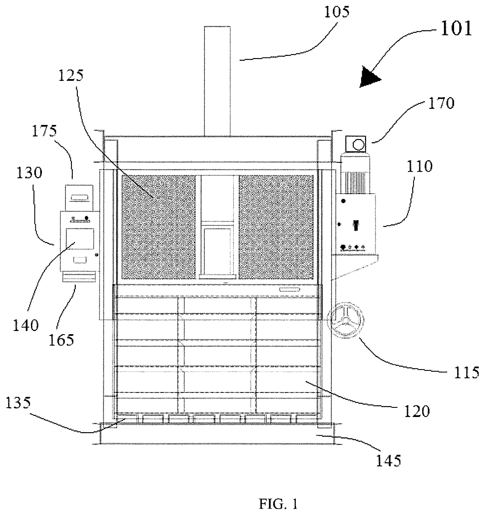Patent US11780190 Figure 1 – Smart baler