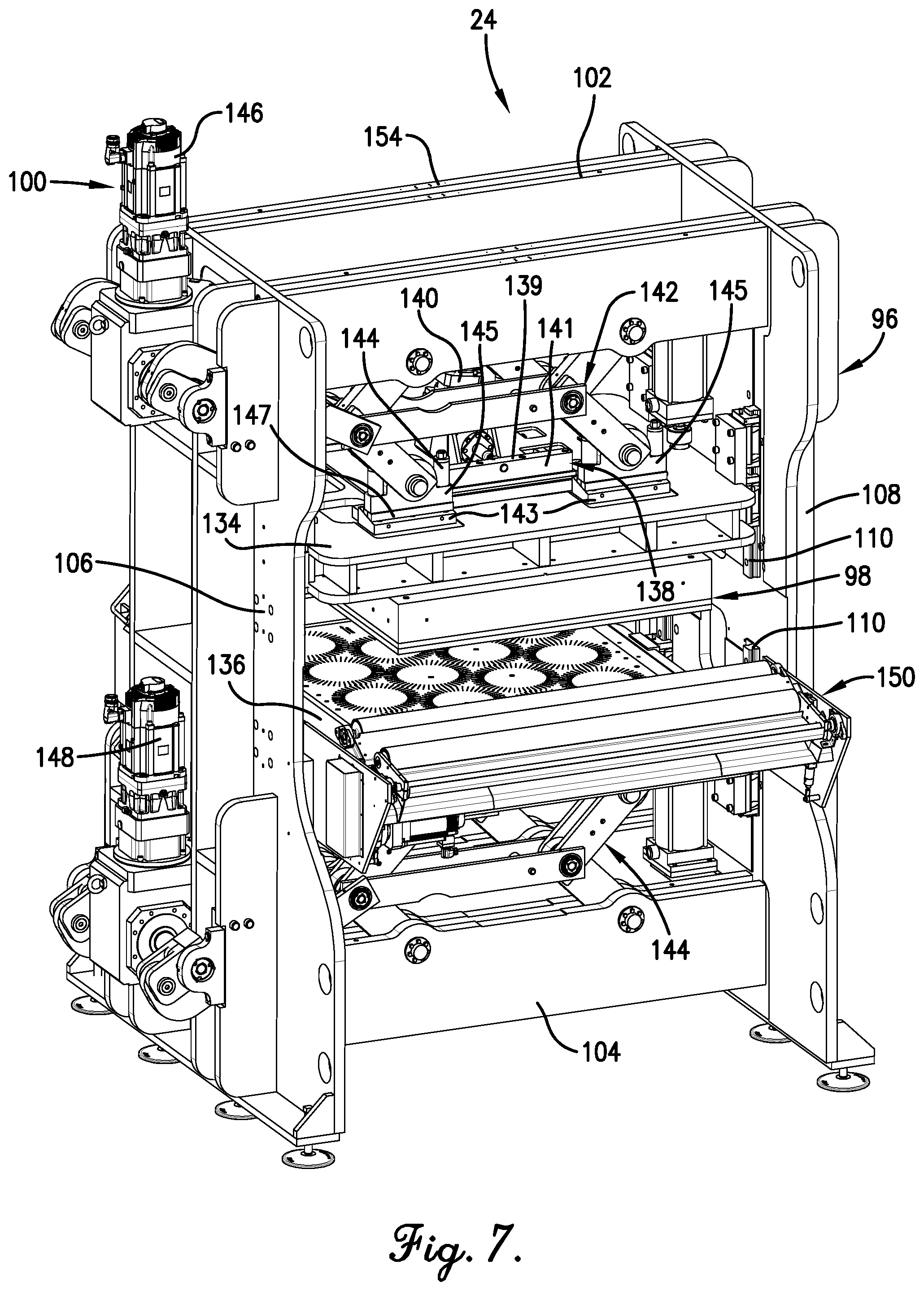 Patent US11780193 Figure 7 – Methods and systems for producing pressware