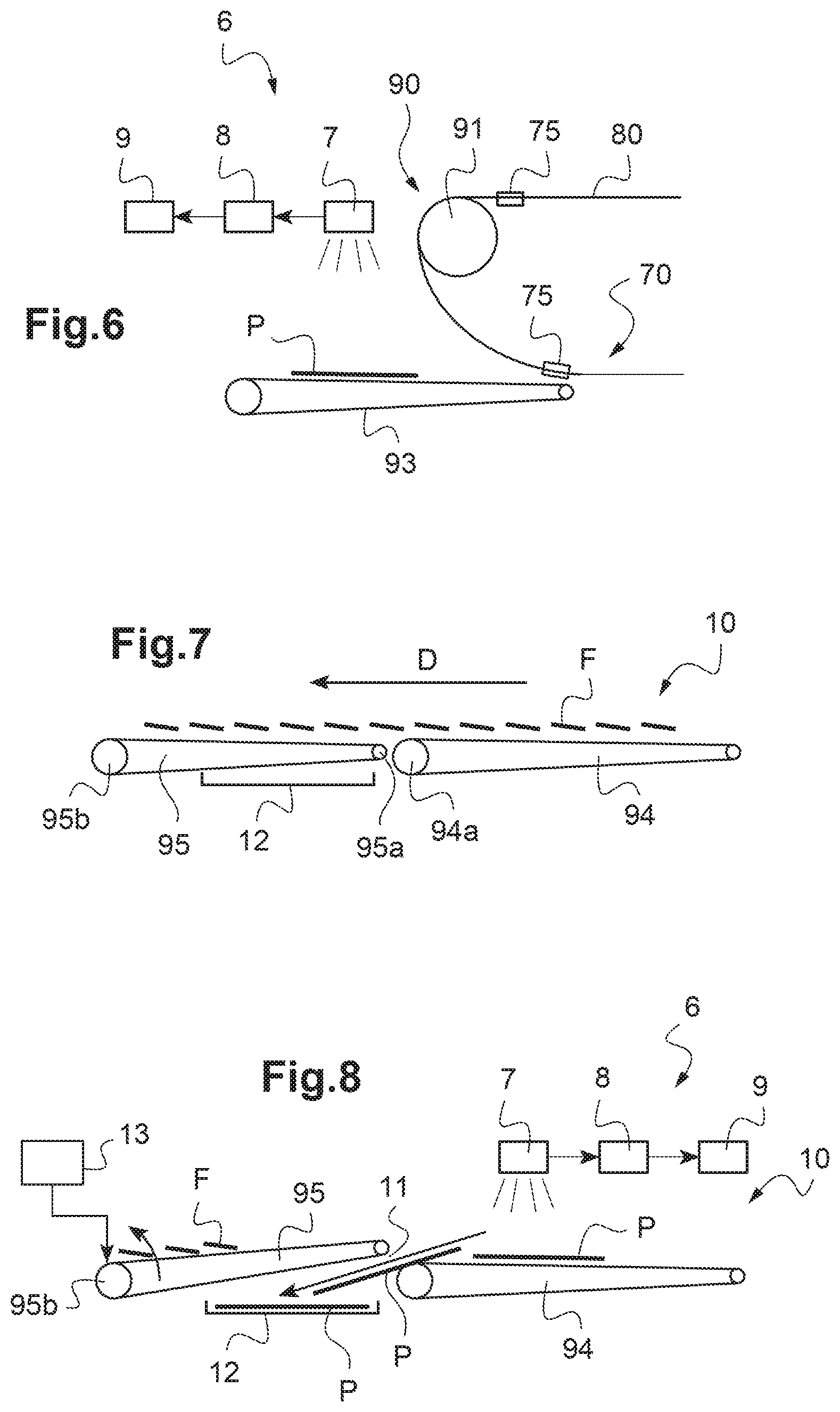 Patent US11780195 Figure 4 – Device and method for ejecting exposure samples, discharge station and machine for processing sheet-shaped elements