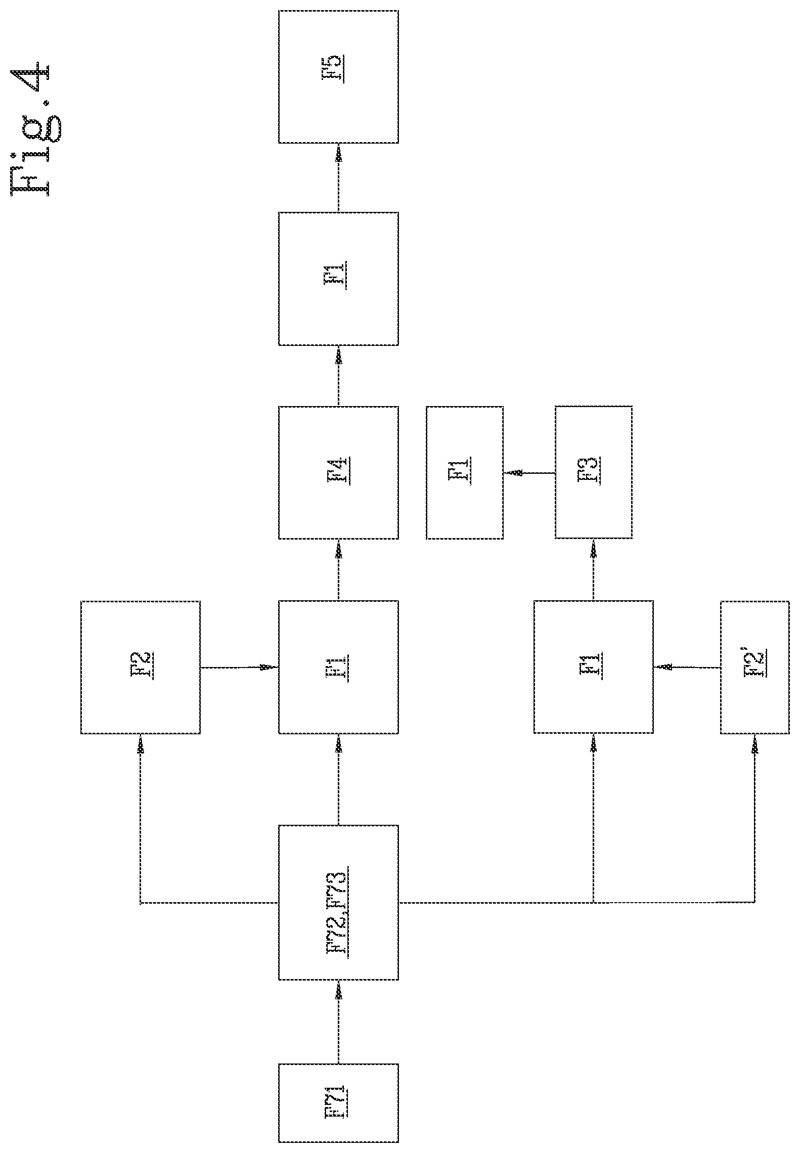 Patent US11780196 Figure 7 – Line for the production of covered cardboard boxes