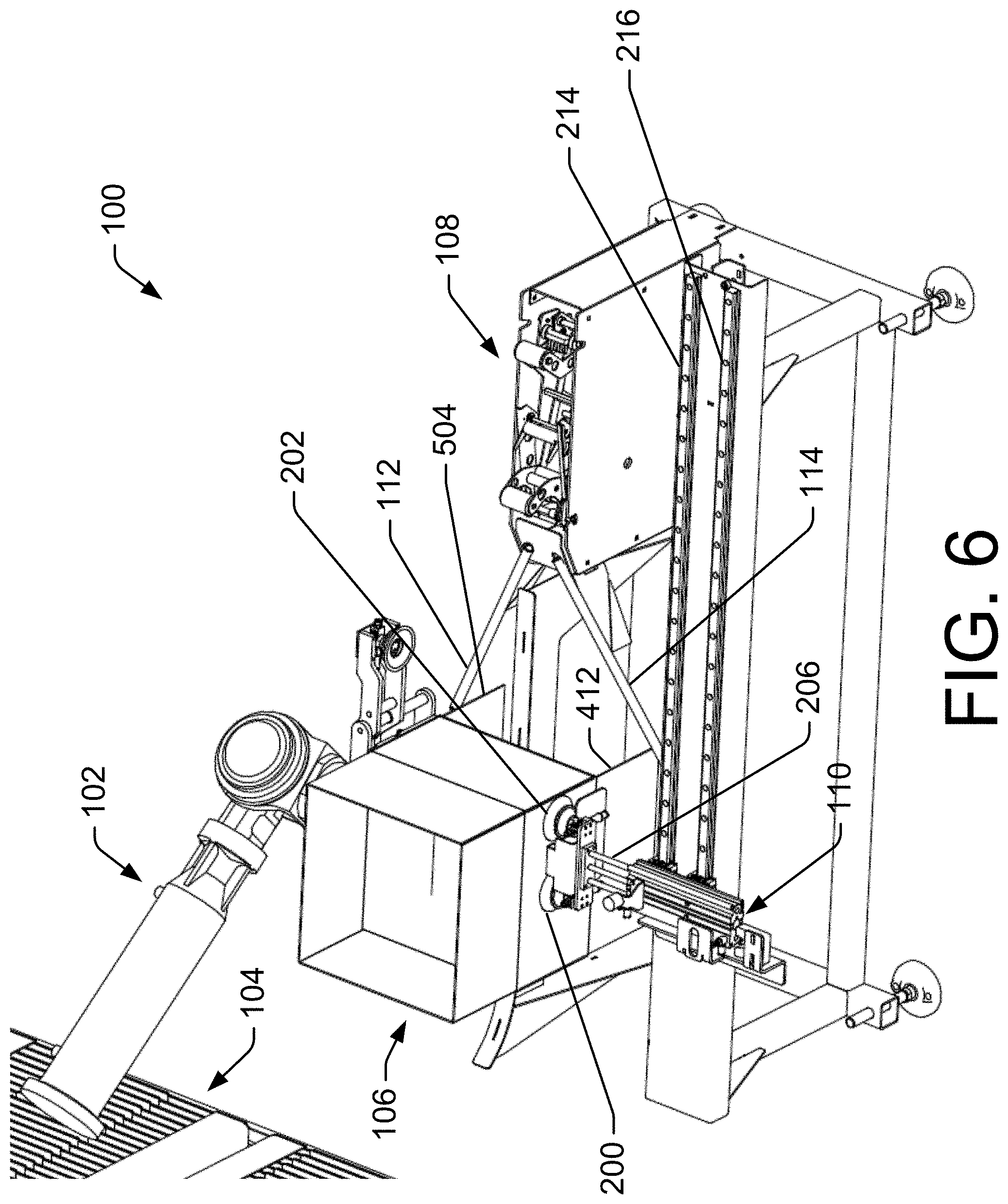 Patent US11780197 Figure 6 – Tool for use in robotic case erecting