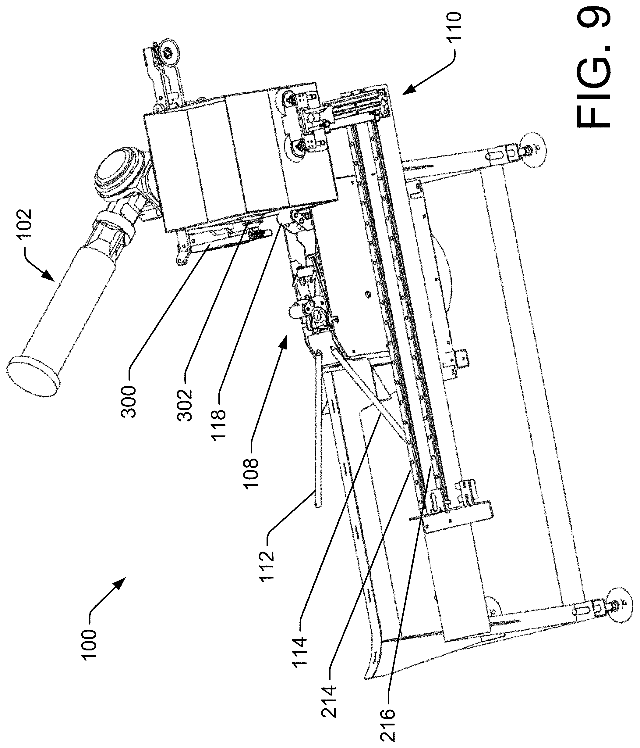 Patent US11780197 Figure 9 – Tool for use in robotic case erecting