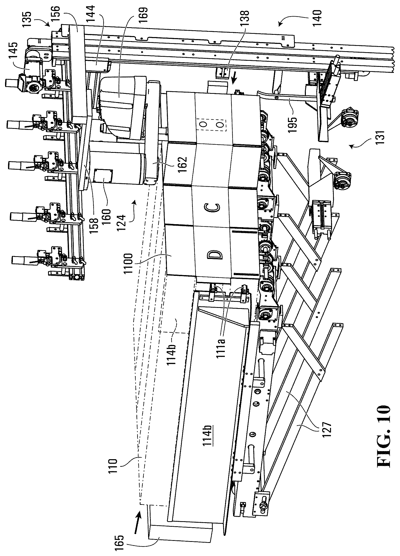 Patent US11780199 Figure 12 – Method and apparatus for forming containers