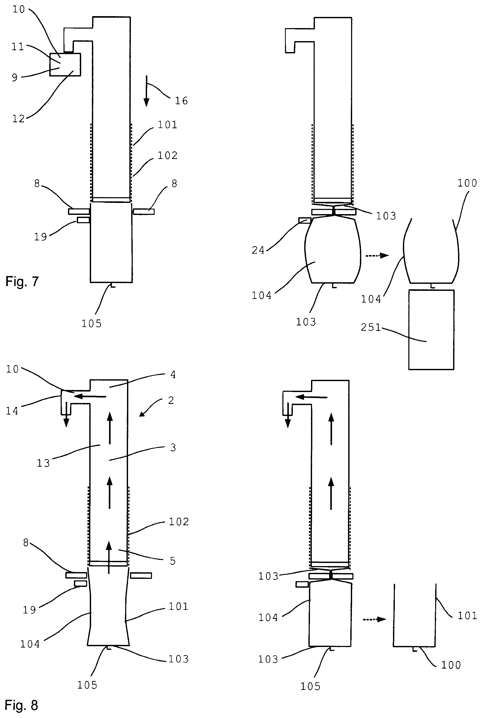 Patent US11780200 Figure 4 – Device and method for producing at least one empty open bag