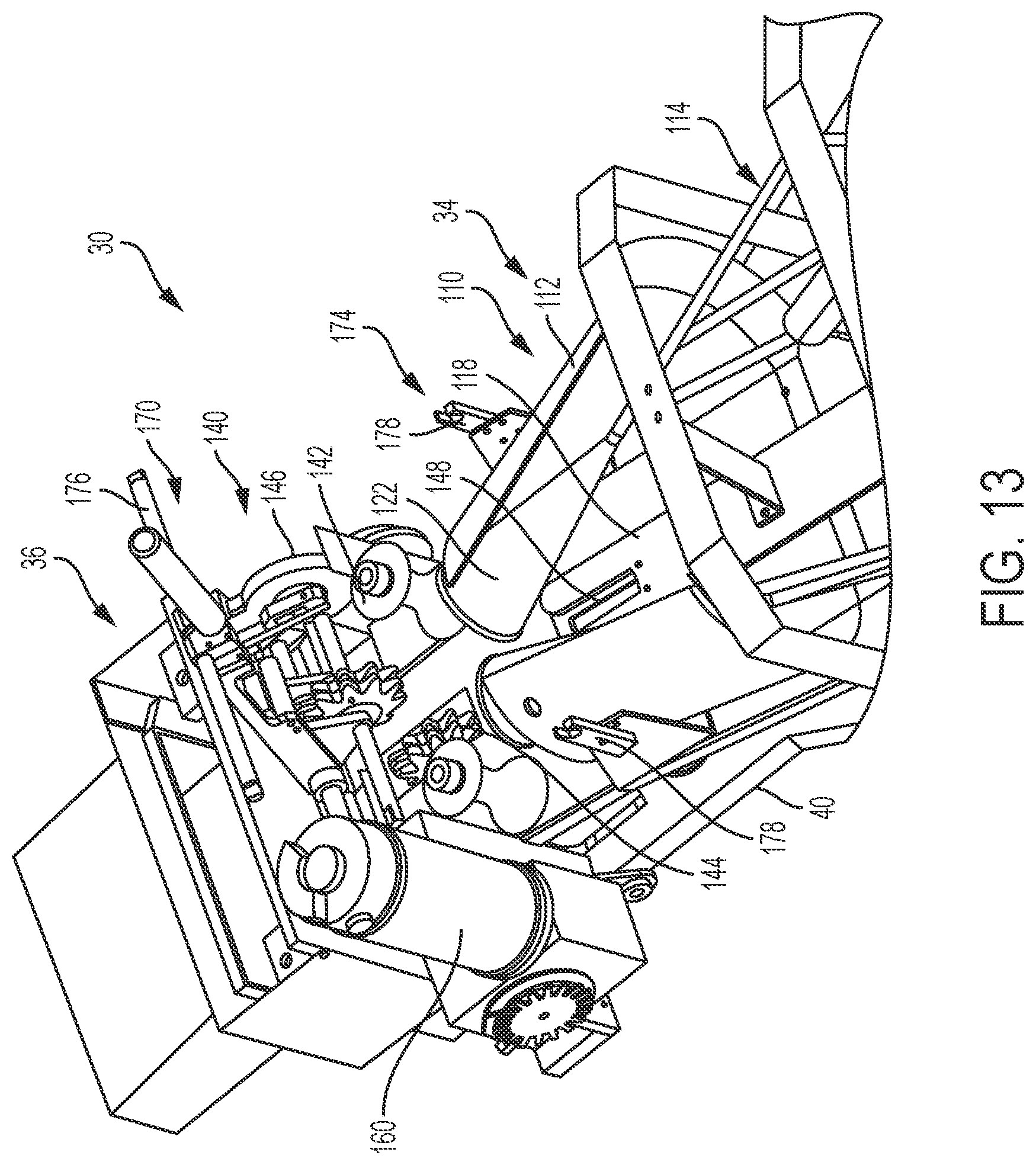 Patent US11780202 Figure 13 – Dunnage conversion machine and method
