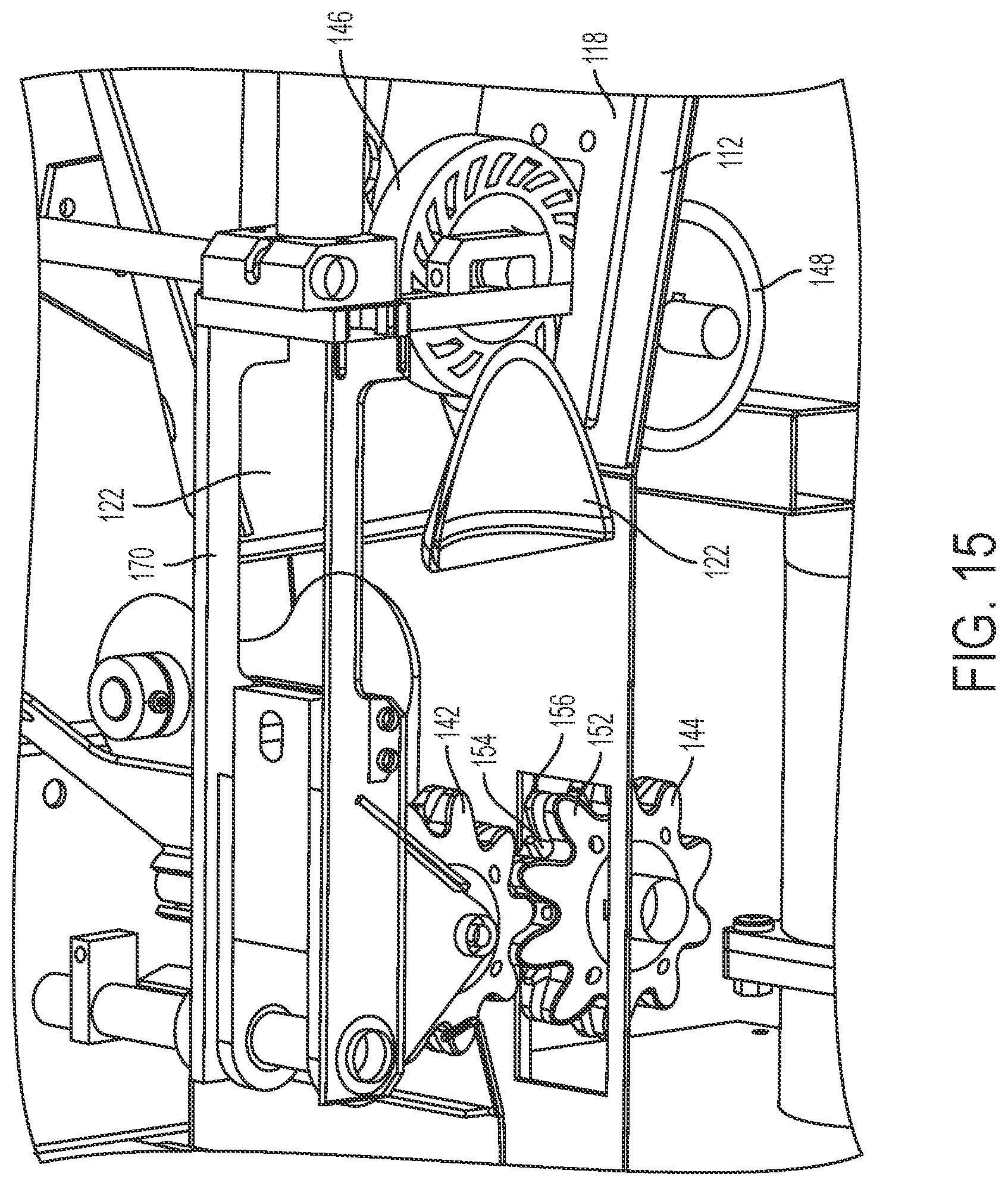 Patent US11780202 Figure 15 – Dunnage conversion machine and method