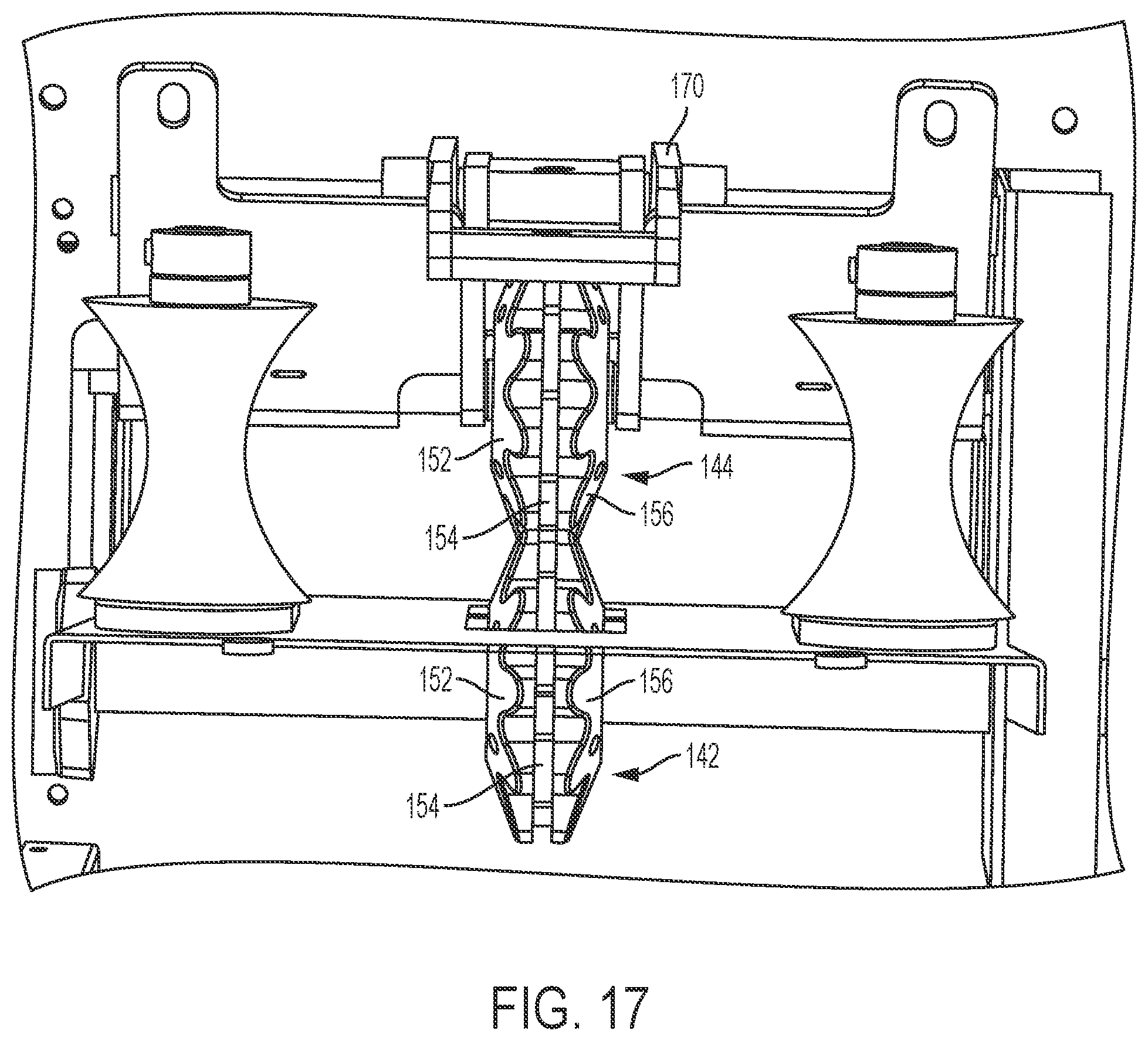 Patent US11780202 Figure 17 – Dunnage conversion machine and method
