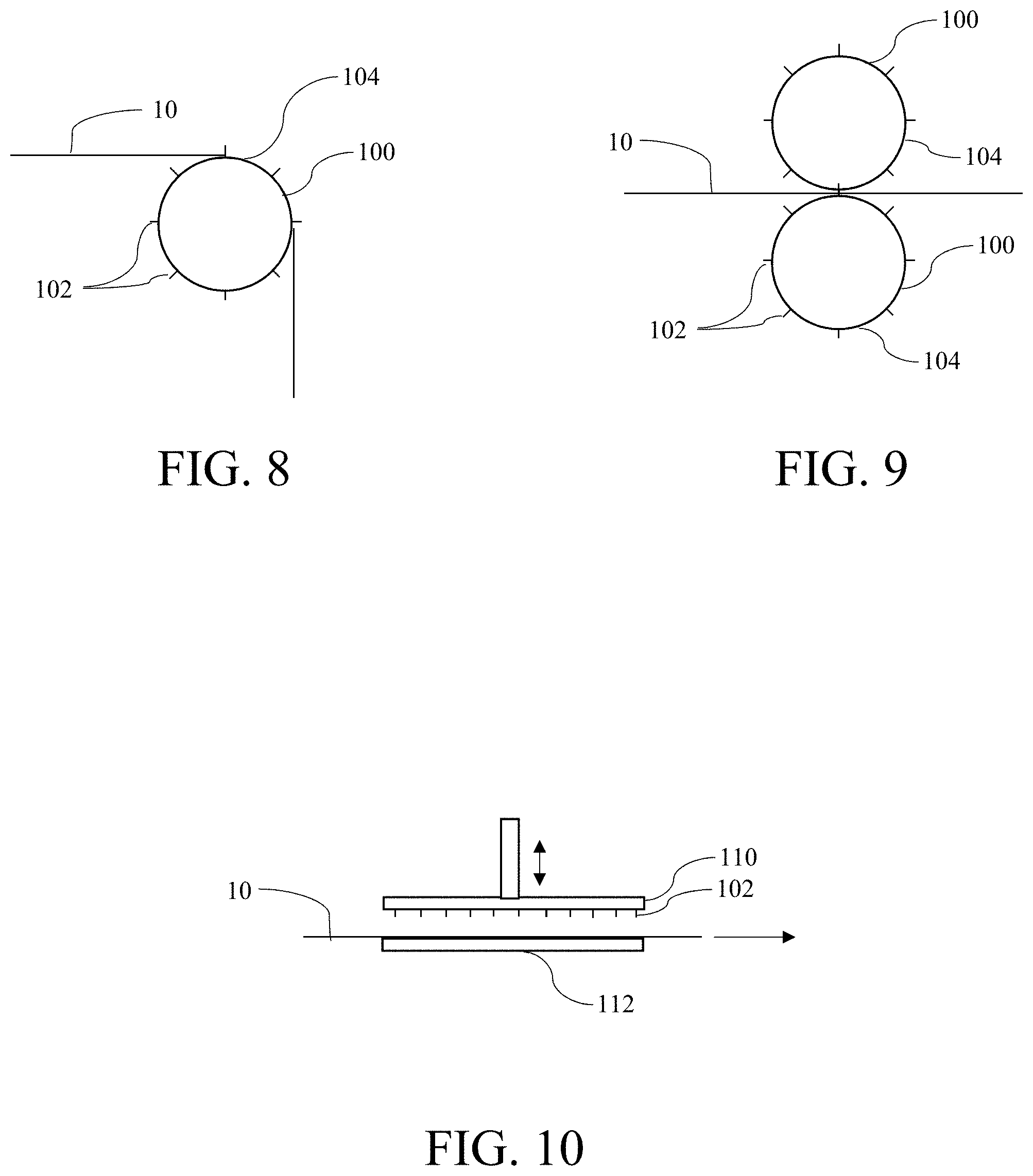 Patent US11780204 Figure 7 – Sound-absorbing article with perforations in backing, surface coverings comprising same, and systems and methods of making and using same